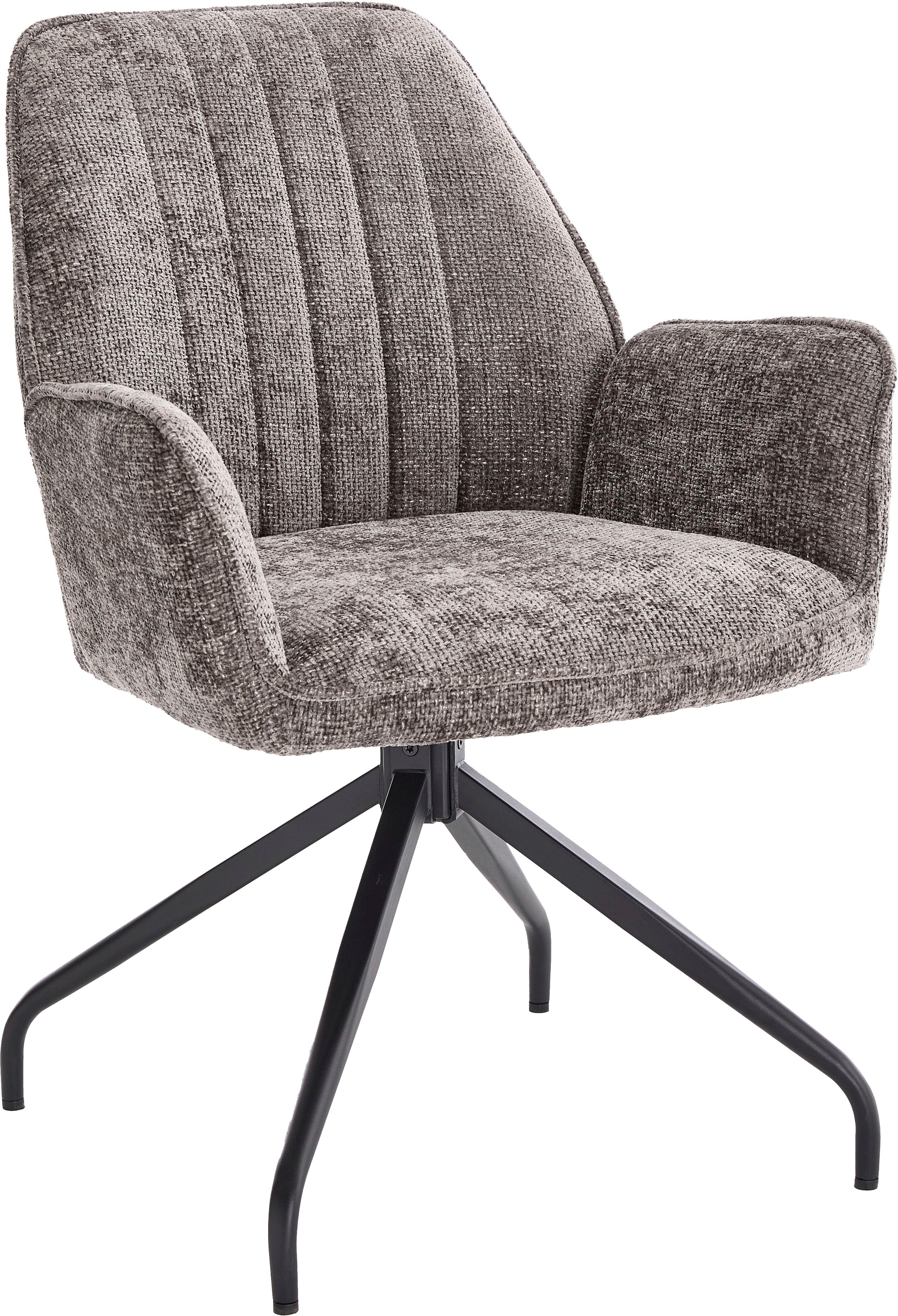 Home affaire Drehstuhl »Campanet« () 2 Stk.moderner Drehstuhl mit gepolster günstig online kaufen