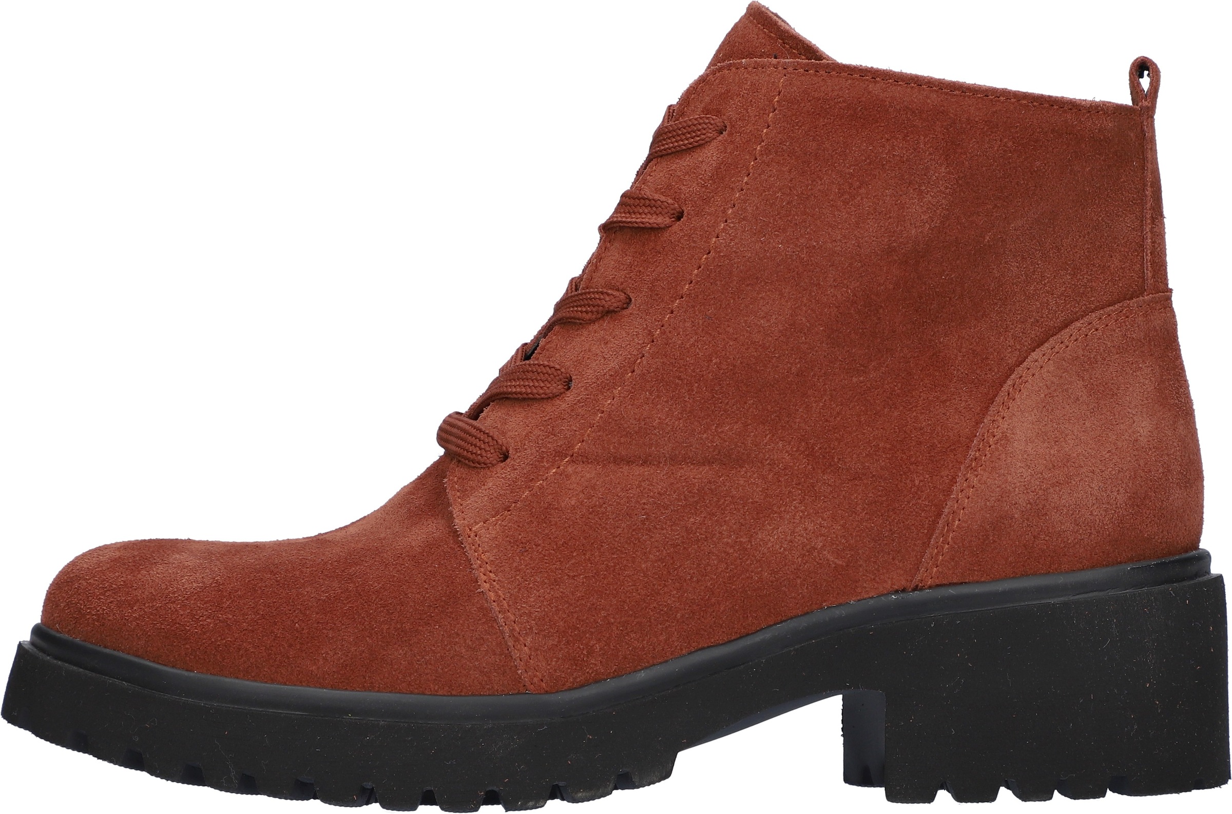 Waldläufer Schnürboots »H-LUISE«, Stiefelette, Blockabsatz, in bequemer Schuhweite G (= weit)