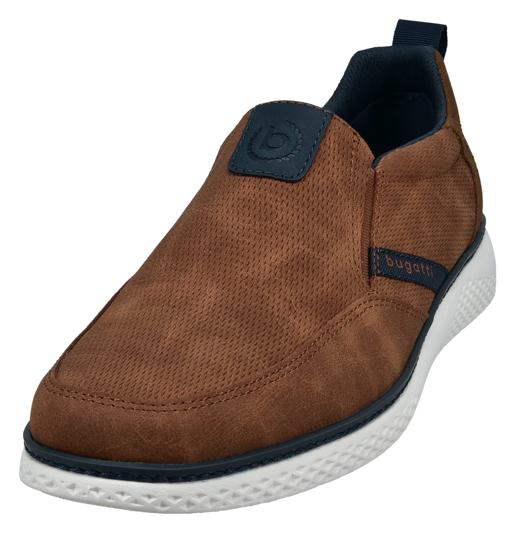 bugatti Slip-On Sneaker, Slipper, Freizeitschuh, Halbschuh mit Stretcheinsatz
