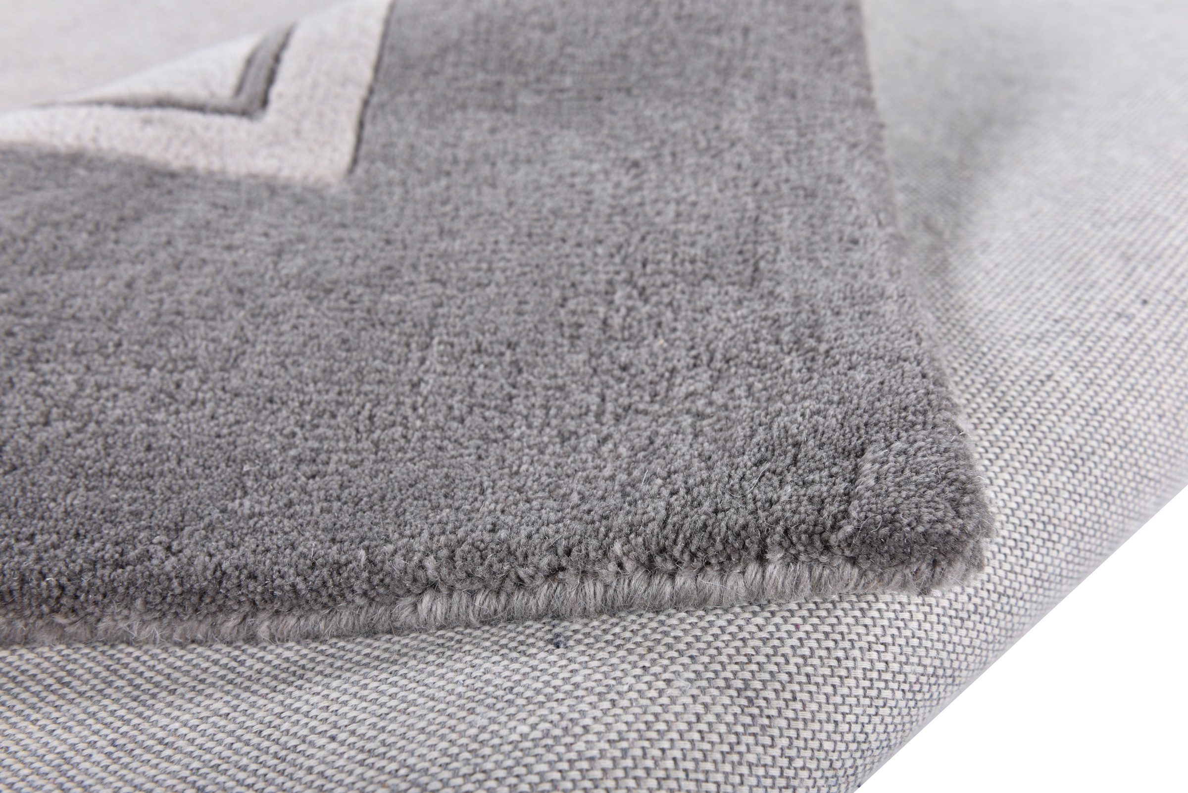 THEKO Wollteppich »Royal Nepali 3029« rechteckig 15 mm Höhe reine Wolle, handgetuftet, modernes Design, mit Bodüre