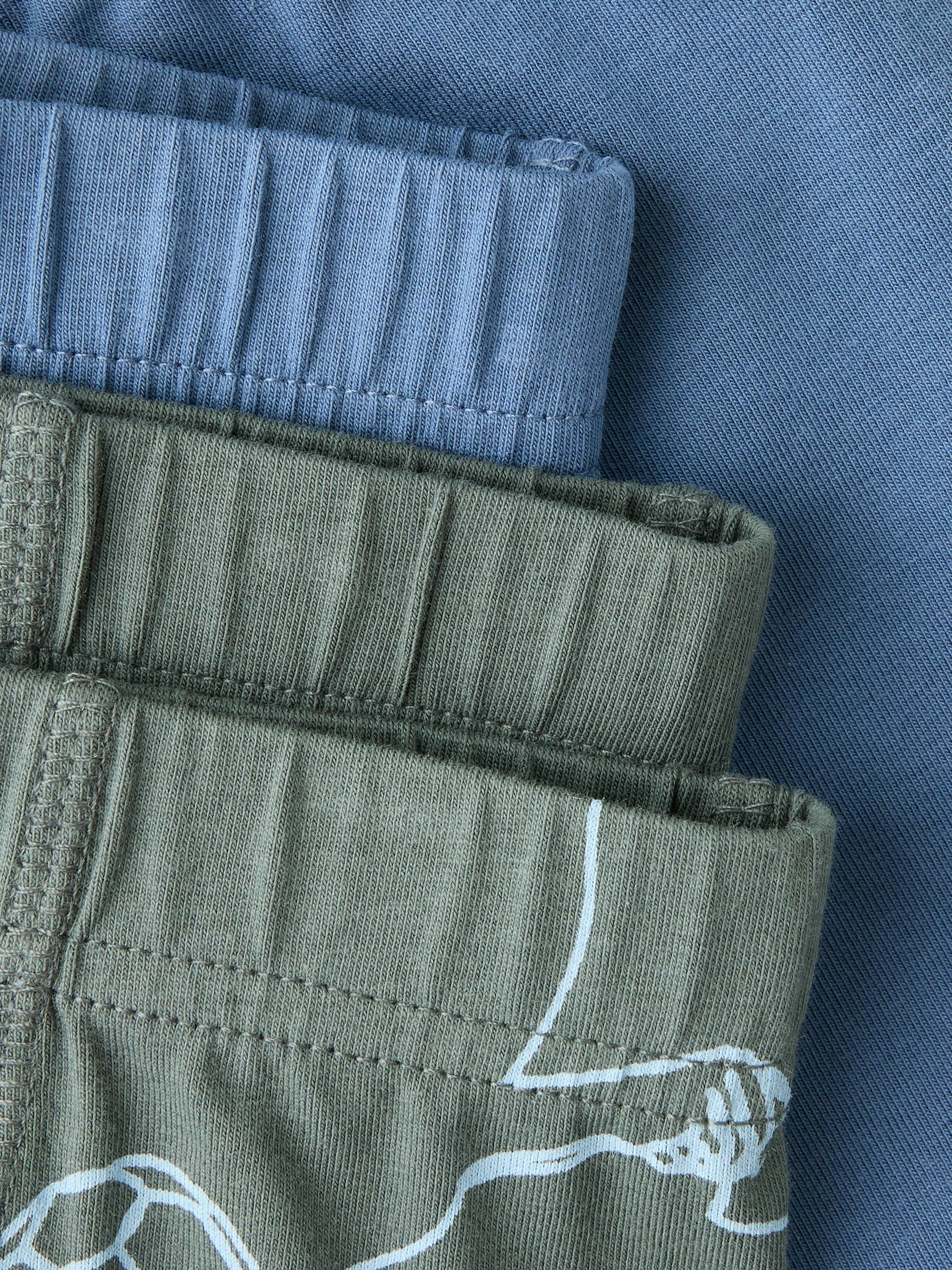 Name It Boxershorts »NMMTIGHTS 3P KICK OFF NOOS« Packung, 3 Stk. Baumwollmischung, uni und bedruckt im Set