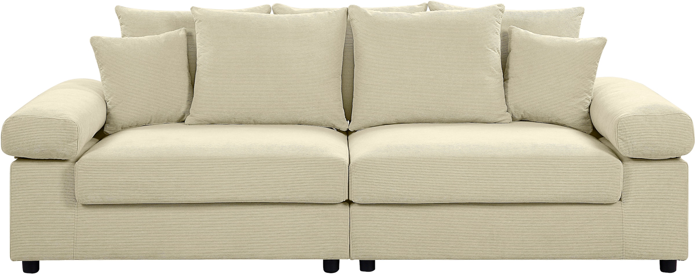 ATLANTIC home collection Big-Sofa »Bjoern«, mit Cord-Bezug, XXL-Sitzfläche,  mit Federkern, frei im Raum stellbar auf Rechnung kaufen | XXL Sessel