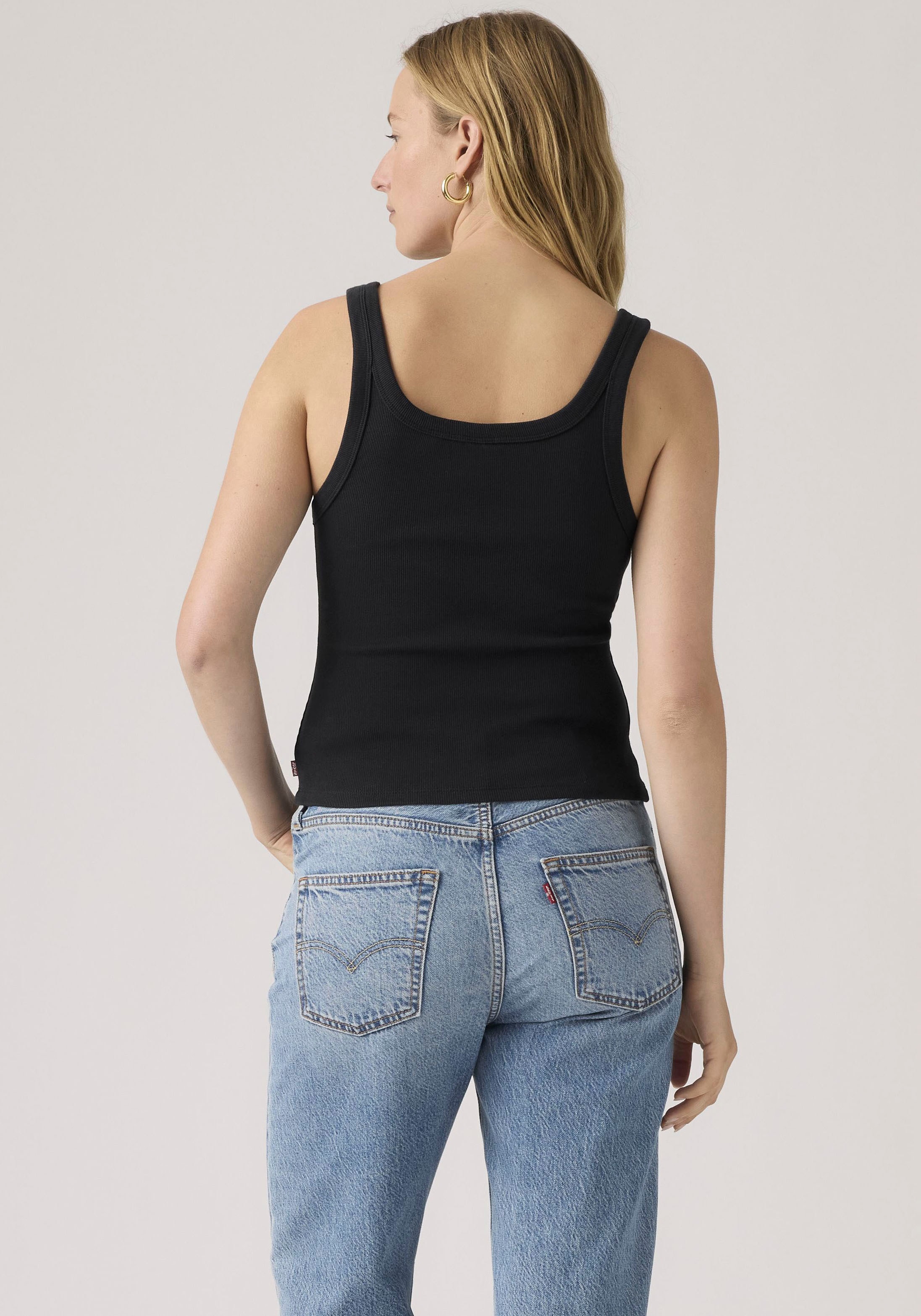 Levi's® Ripptanktop »ESSENTIAL RIBBED TANK« mit eckigem Ausschnitt