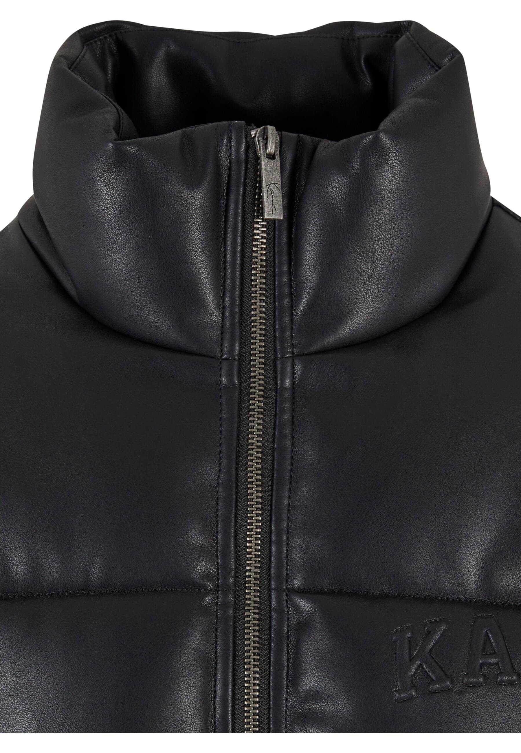 Karl Kani Winterjacke »Karl Kani Karl Kani Serif Crop PU Puffer Jacket« 1 Stk. tlg. ohne Kapuze