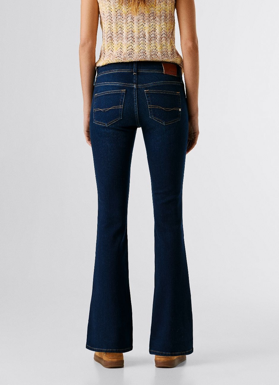 Pepe Jeans Bootcut-Jeans »FLARE LW PIMLICO« mit niedriger Leibhöhe, 5-Pocket-Stil
