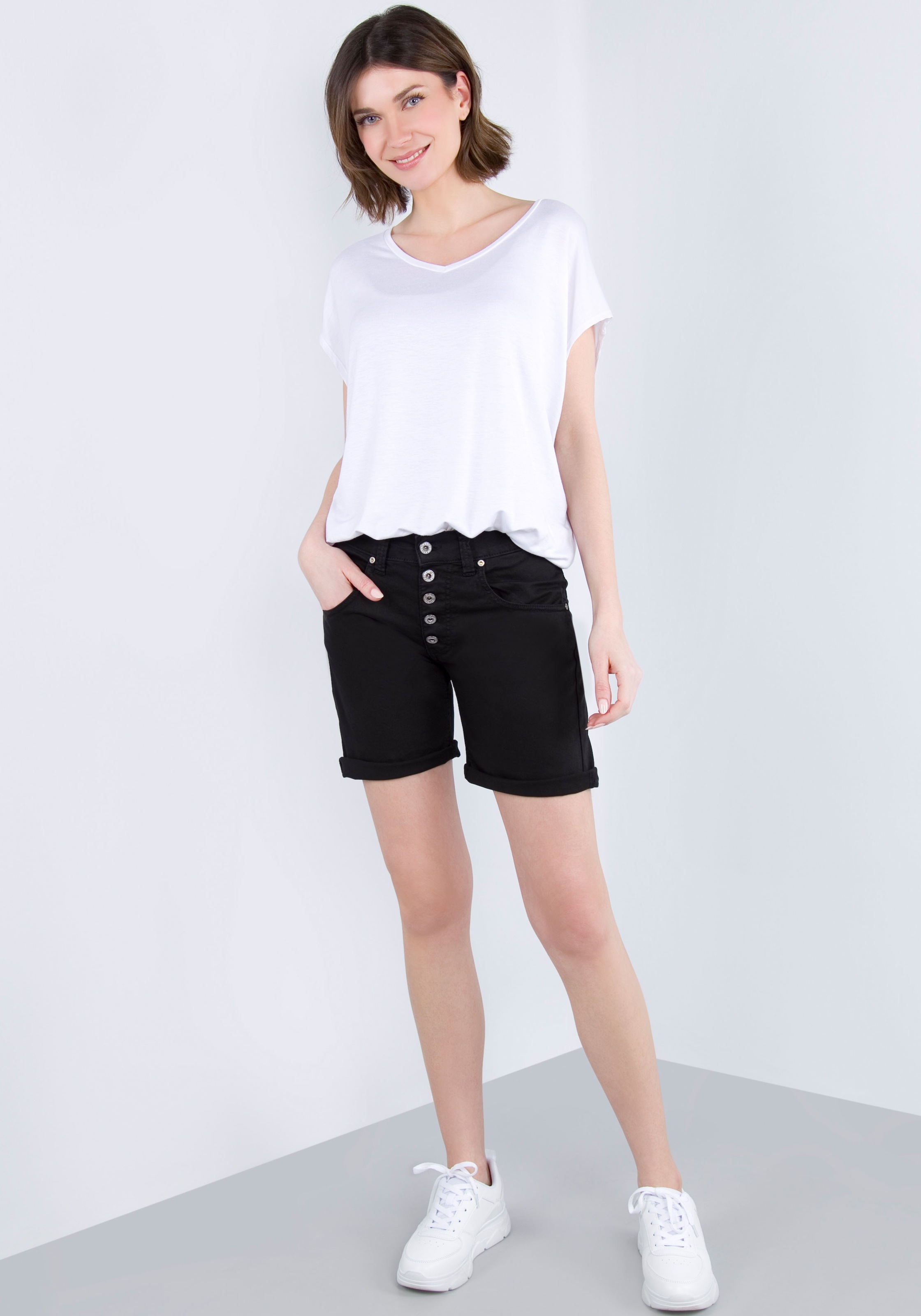 Please Jeans Shorts »Boyfriend«