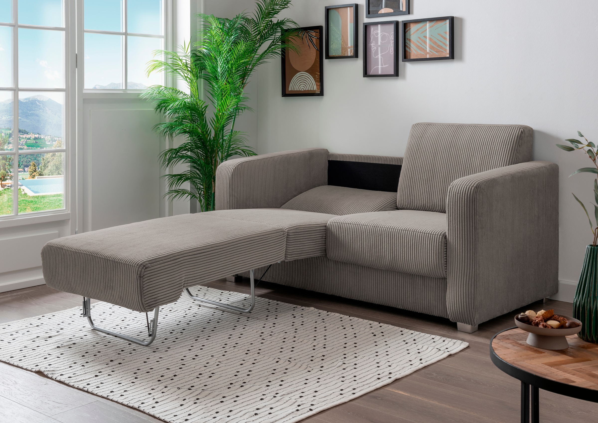 Home affaire Schlafsofa »Mia Problemlöser Sofa, Einzelauszug, Bettsofa, zei günstig online kaufen