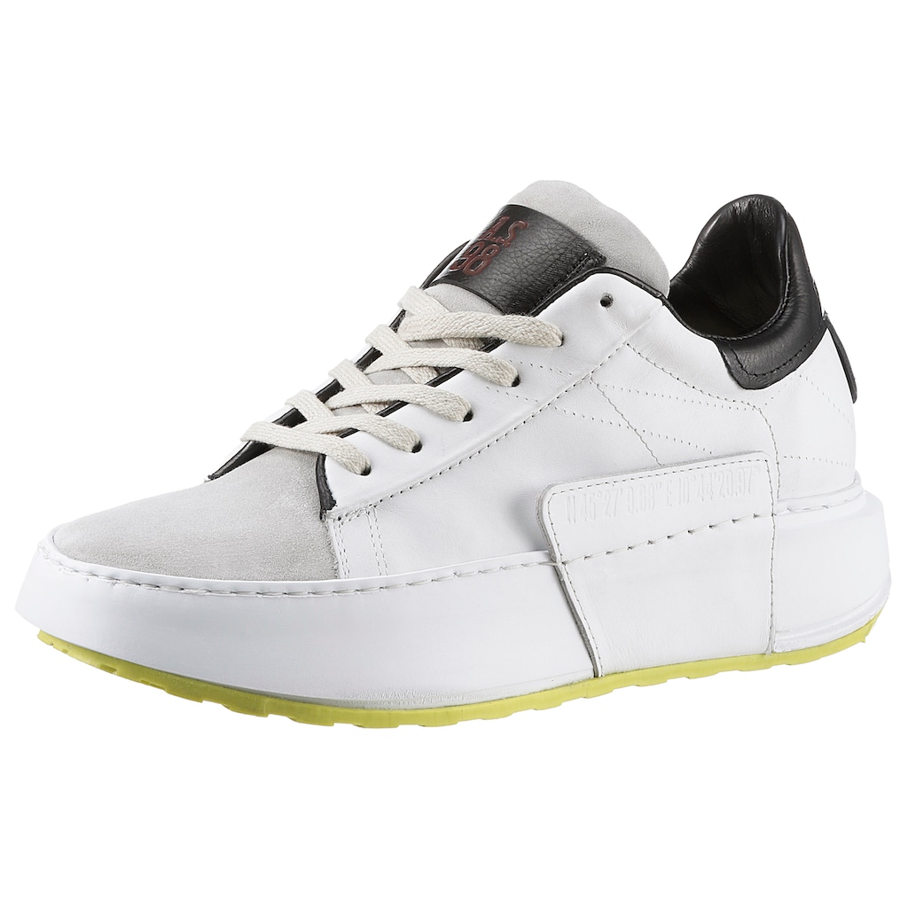 A.S.98 Plateausneaker »HIFI« mit Kontrastbesatz und Ziernähten A.S.98 Plateausneaker »HIFI« mit Kontrastbesatz und Ziernähten
