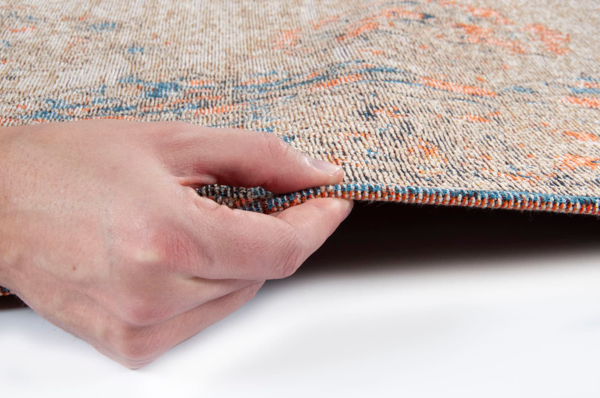 TOM TAILOR HOME Teppich »Funky Orient Kirman«, rechteckig, 5 mm Höhe, Kurzflor, Orient-Optik, Vintage Design