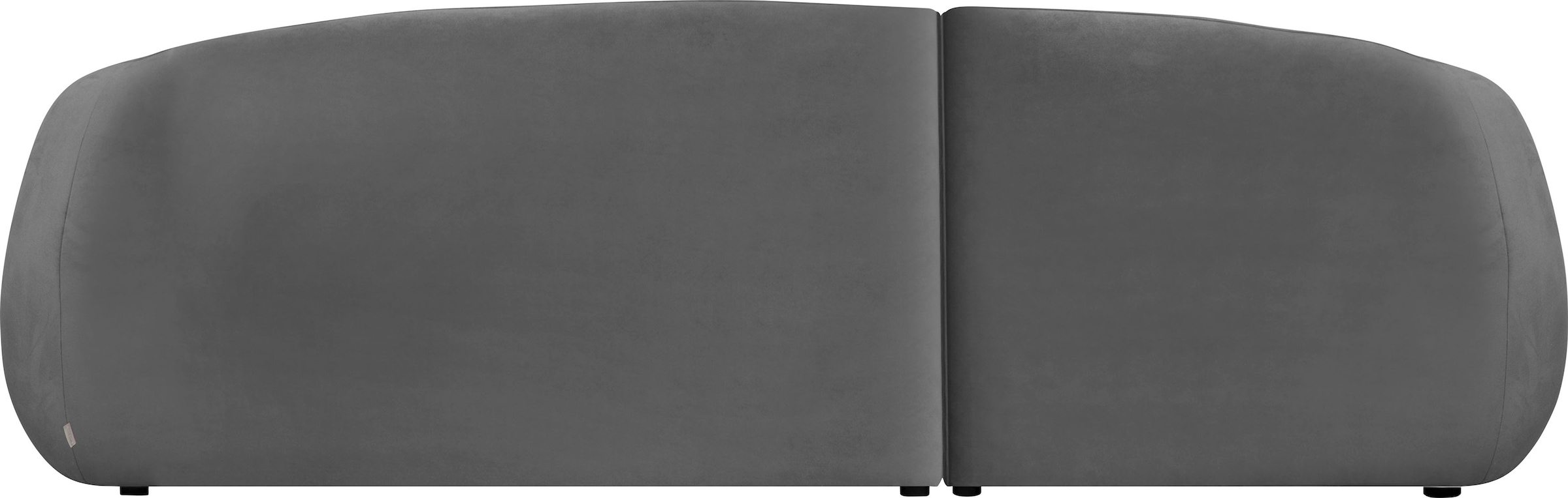 LeGer Home by Lena Gercke Ecksofa »YANI L-Form, Designersofa, organische Form, Maße B/T/H: 255/170/81 cm«, mit Wellenunterfederung, auch in Bouclé, Recamiere rechts/links