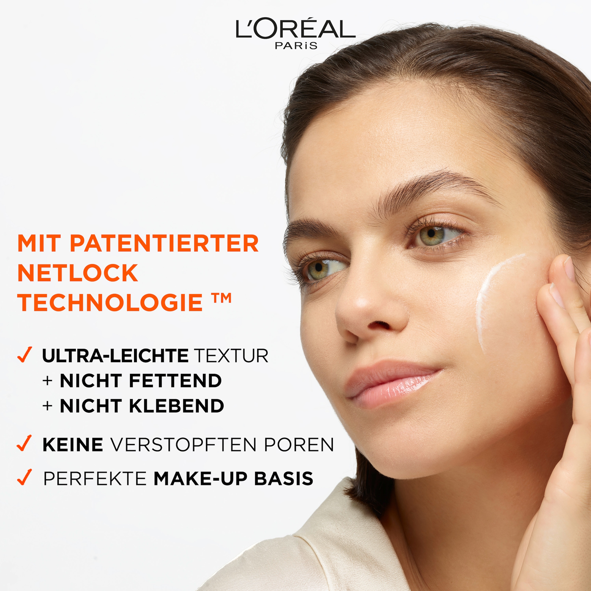 L'ORÉAL PARIS Sonnenschutzfluid »Feuchtigkeitspflege mit LSF«, mit Lichtschutzfaktor