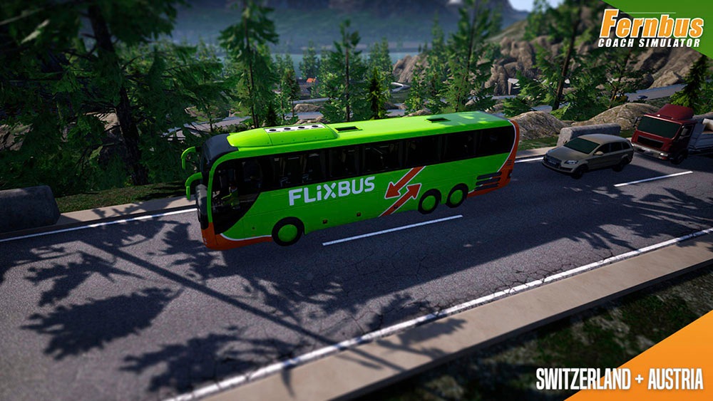 aerosoft Spielesoftware »Der Fernbus Simulator- AddOn Szenerie Österreich/Schweiz«, PC
