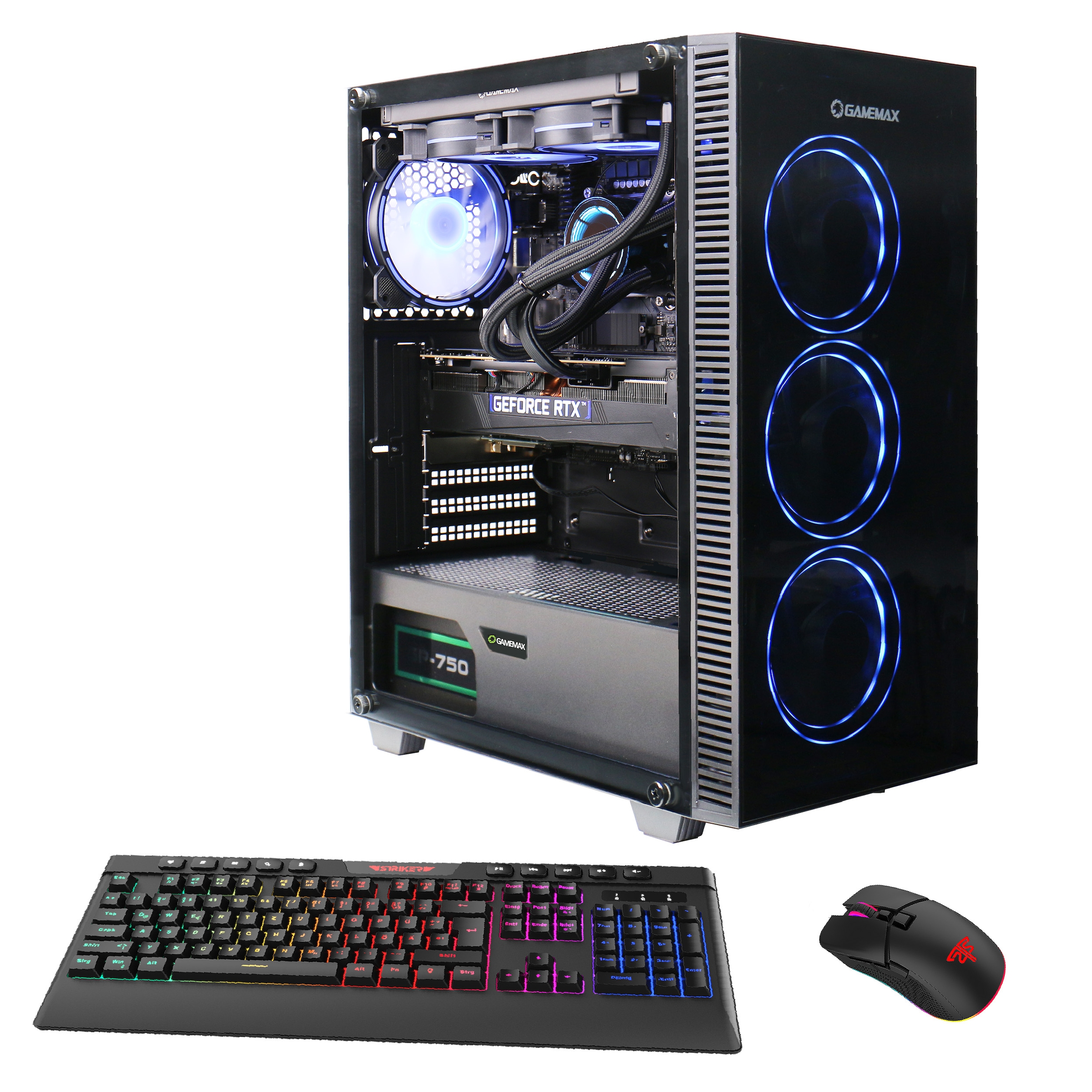 Hyrican Gaming-PC (Intel® Core i5 14400F, RTX 4060, 32 GB RAM, 2000 GB SSD, Wasserkühlung, DDR5 RAM, PCIe SSD Gen4, Windows 11)