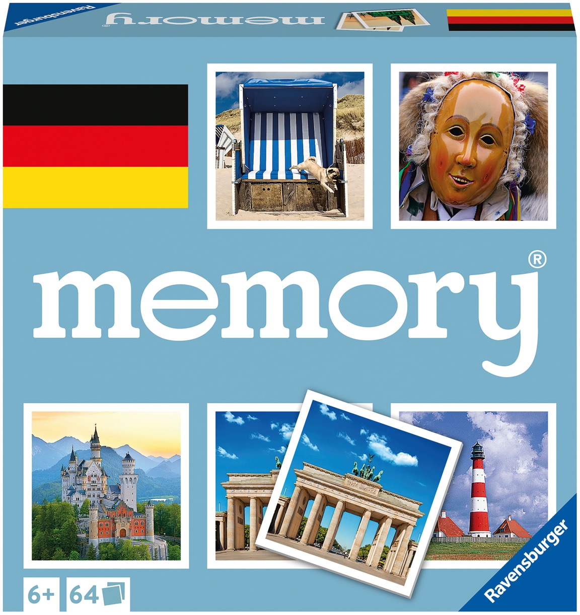 Ravensburger Spiel »Deutschland memory®«, Made in Europe