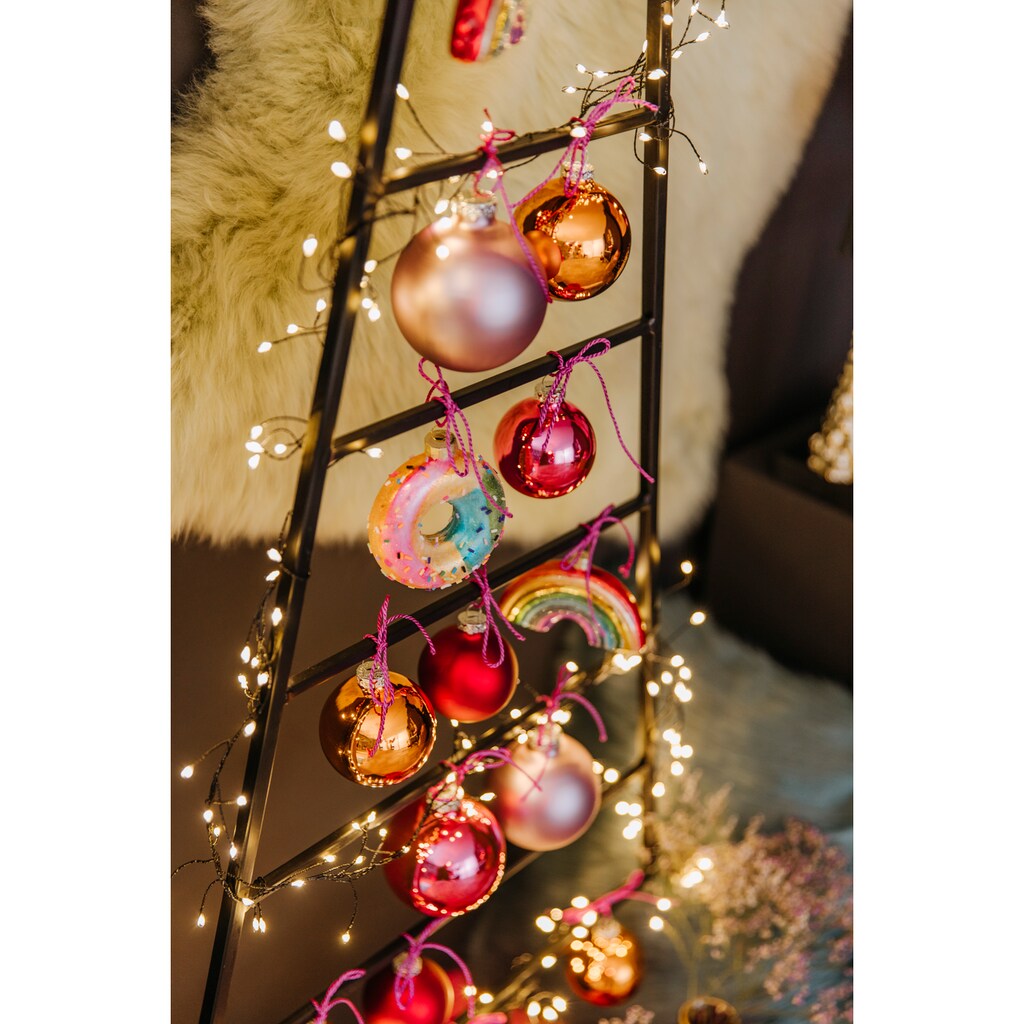 my home Dekobaum »Maischa, Weihnachtsdeko aus Metall«, Weihnachtsbaum zum individuellen Dekorieren