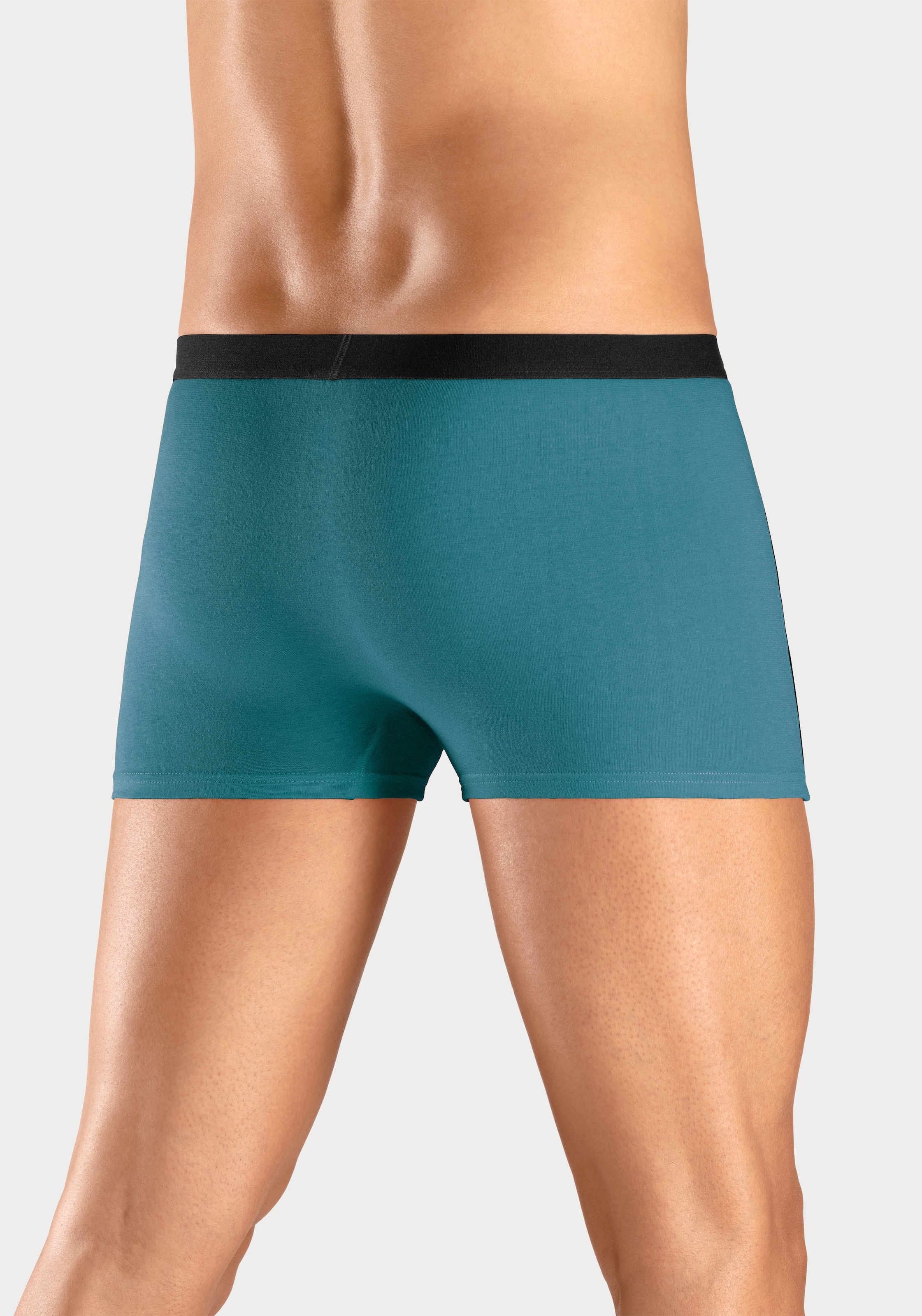H.I.S Boxer »Boxershorts für Herren«, (Packung, 3 St.), mit schmalen Piping an den Seiten
