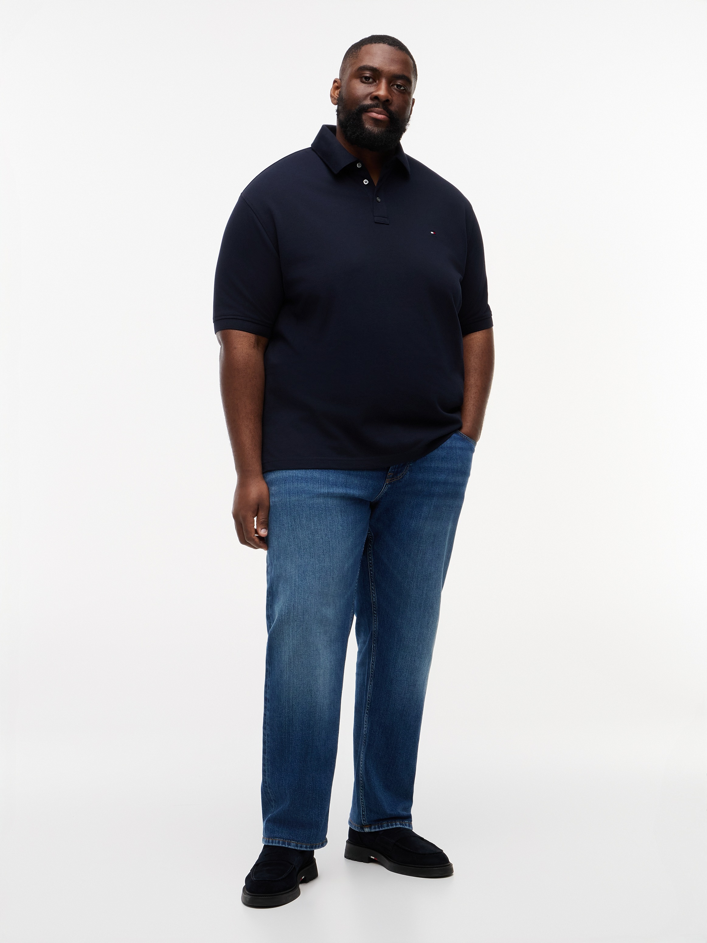 Tommy Hilfiger Big & Tall Poloshirt »1985 - REGULAR« elastisch, Regular Fit für große Größen