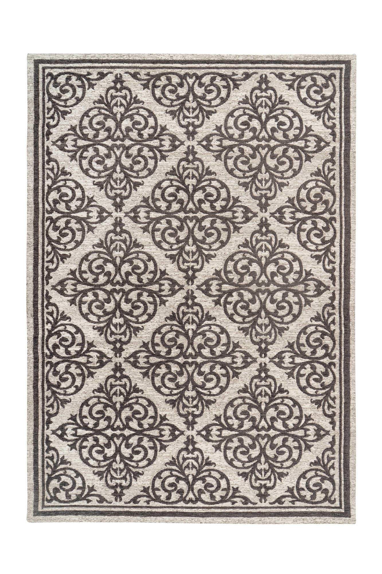 Kayoom Teppich »Davis 125«, rechteckig, 12 mm Höhe, edles Design, pflegeleicht, neutrale Farben