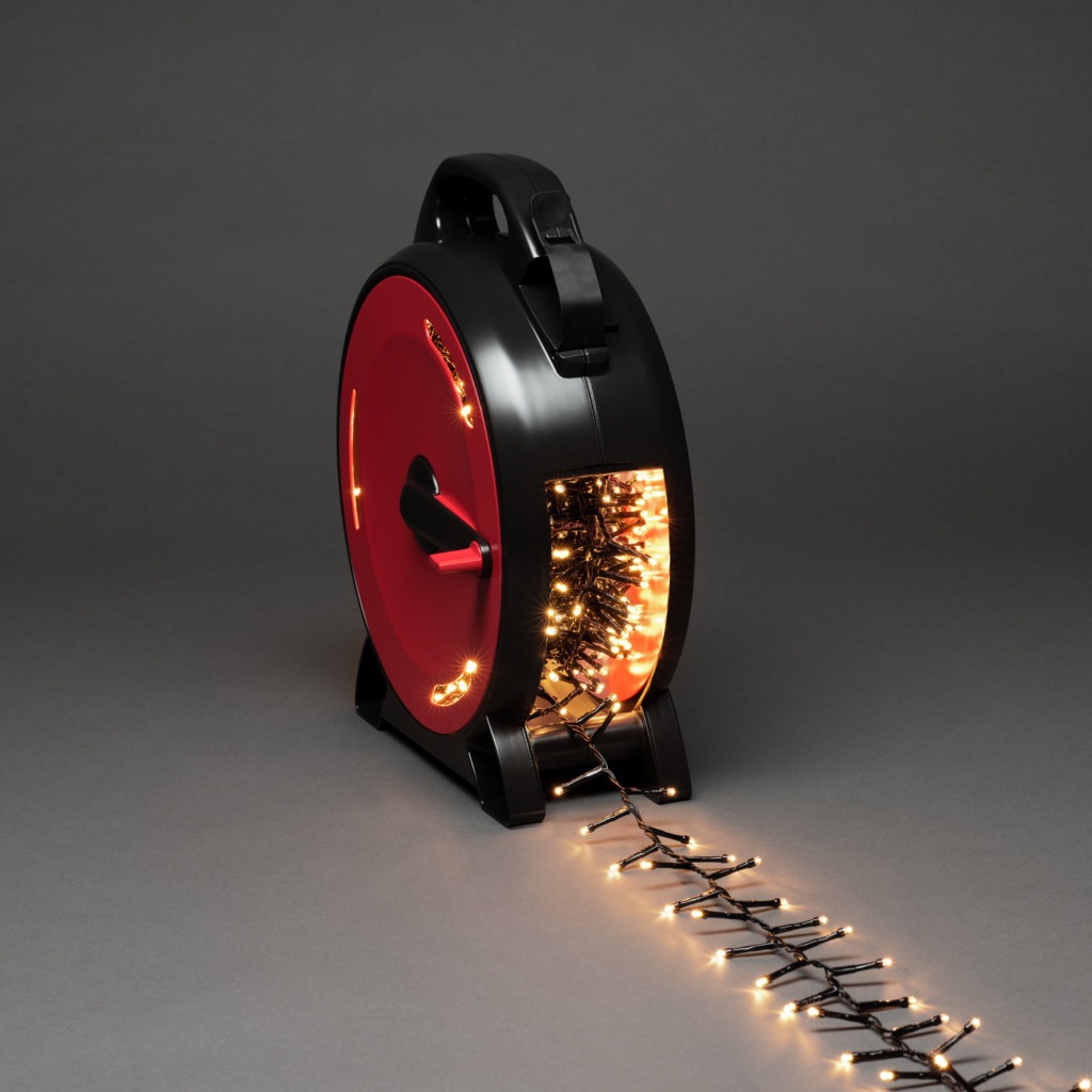 KONSTSMIDE LED-Lichterkette »Weihnachtsdeko aussen«, 1200 warm weiße Dioden
