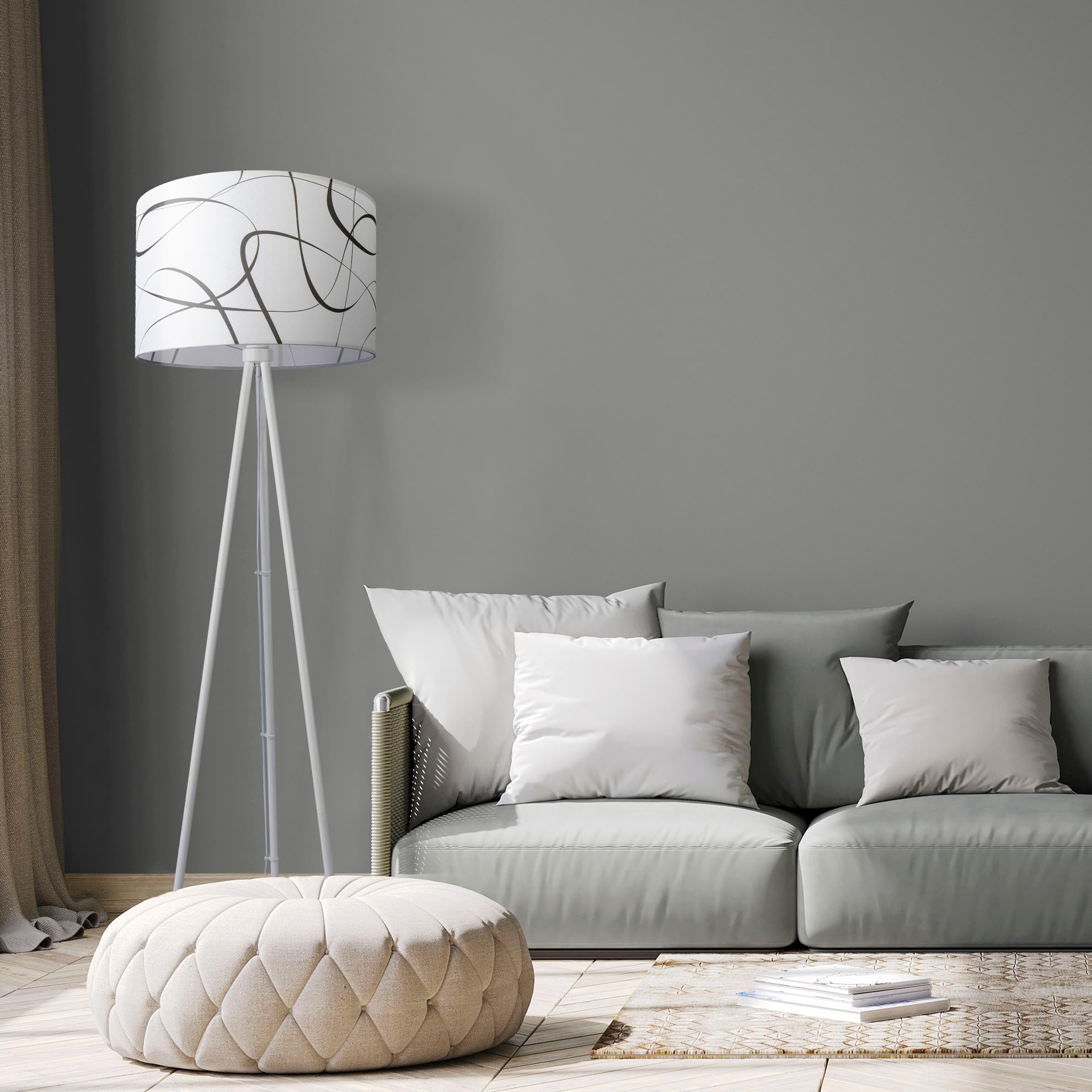 Paco Home Stehlampe »Trina Tribal«, Leuchtmittel E27   ohne Leuchtmittel, S günstig online kaufen