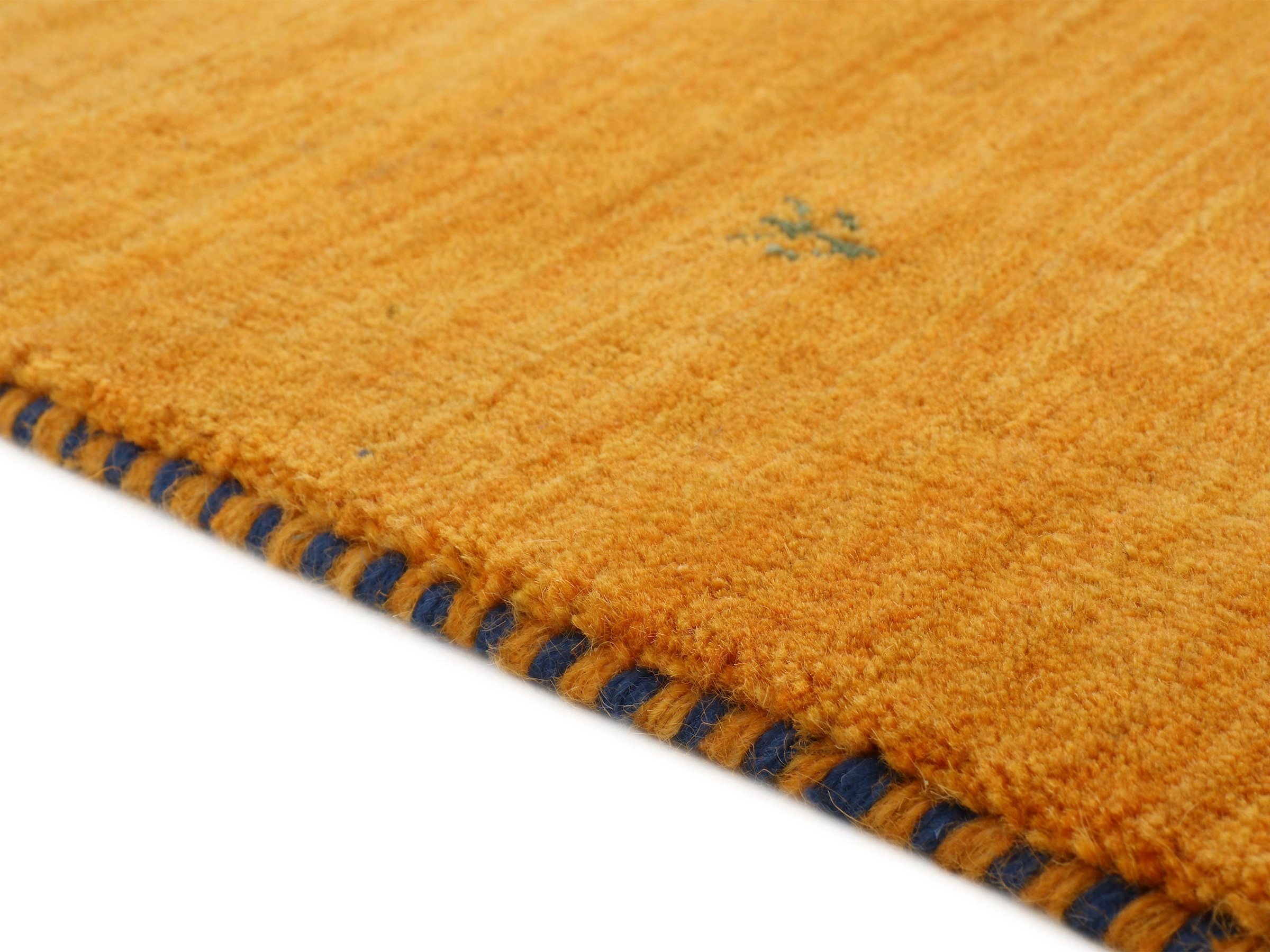 carpetfine Wollteppich »Gabbeh Uni, auch als Läufer erhältlich«, rechteckig, 15 mm Höhe, reine Wolle, handgewebt, Gabbeh Loom Tiermotiv, große Farbauswahl