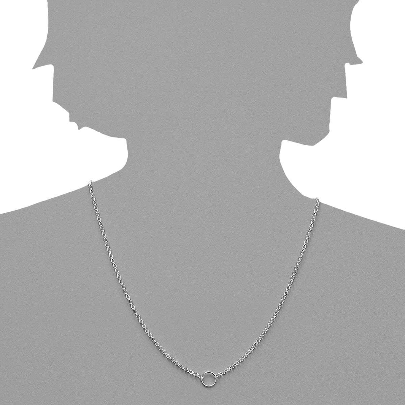 OSTSEE-SCHMUCK Gliederkette »Ostsee-Schmuck Kette Charmskette Kette Charmskette«, (1 tlg.)