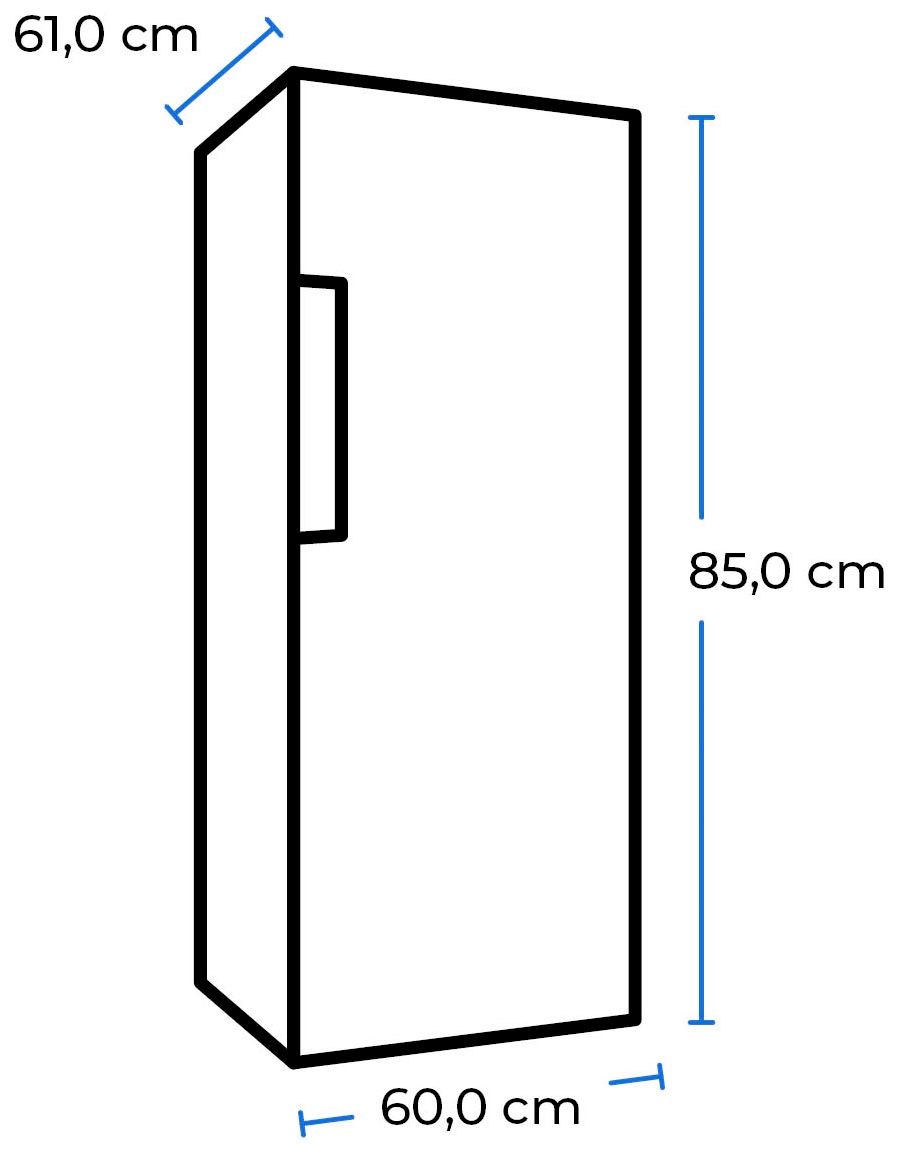 exquisit Kühlschrank, cm 85,0 kaufen cm 60,0 hoch, weiss, breit KS18-4-H-170E