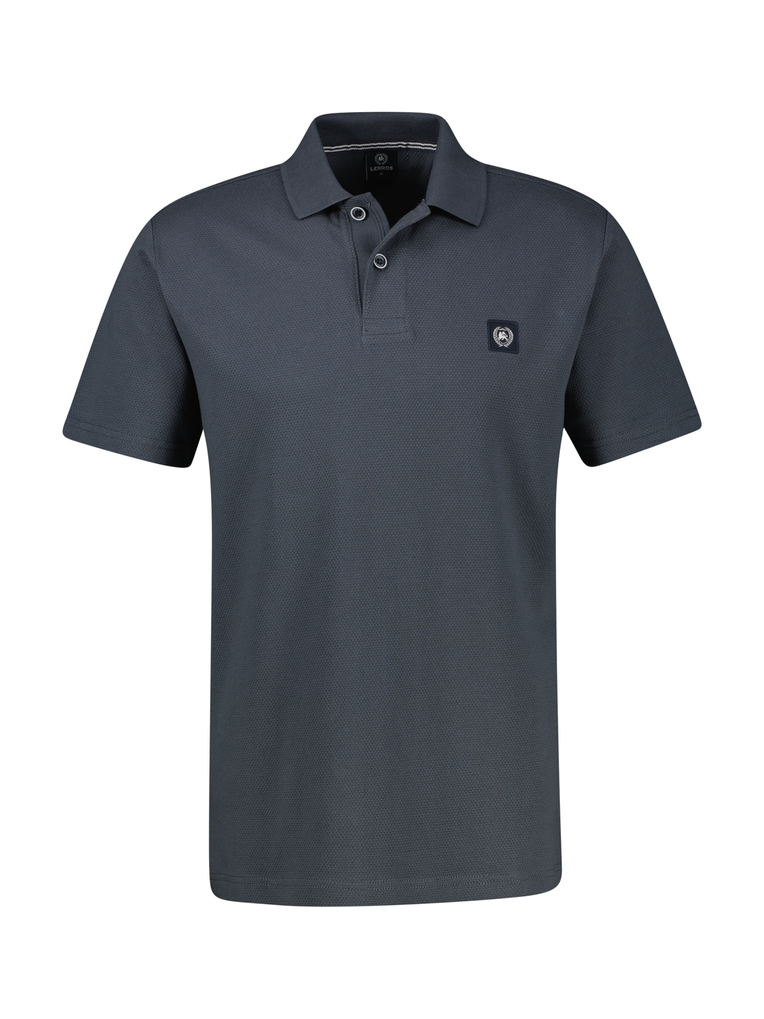 LERROS Poloshirt Regular Fit, mit 3-Knopf-Form, mit Seitenschlitzen