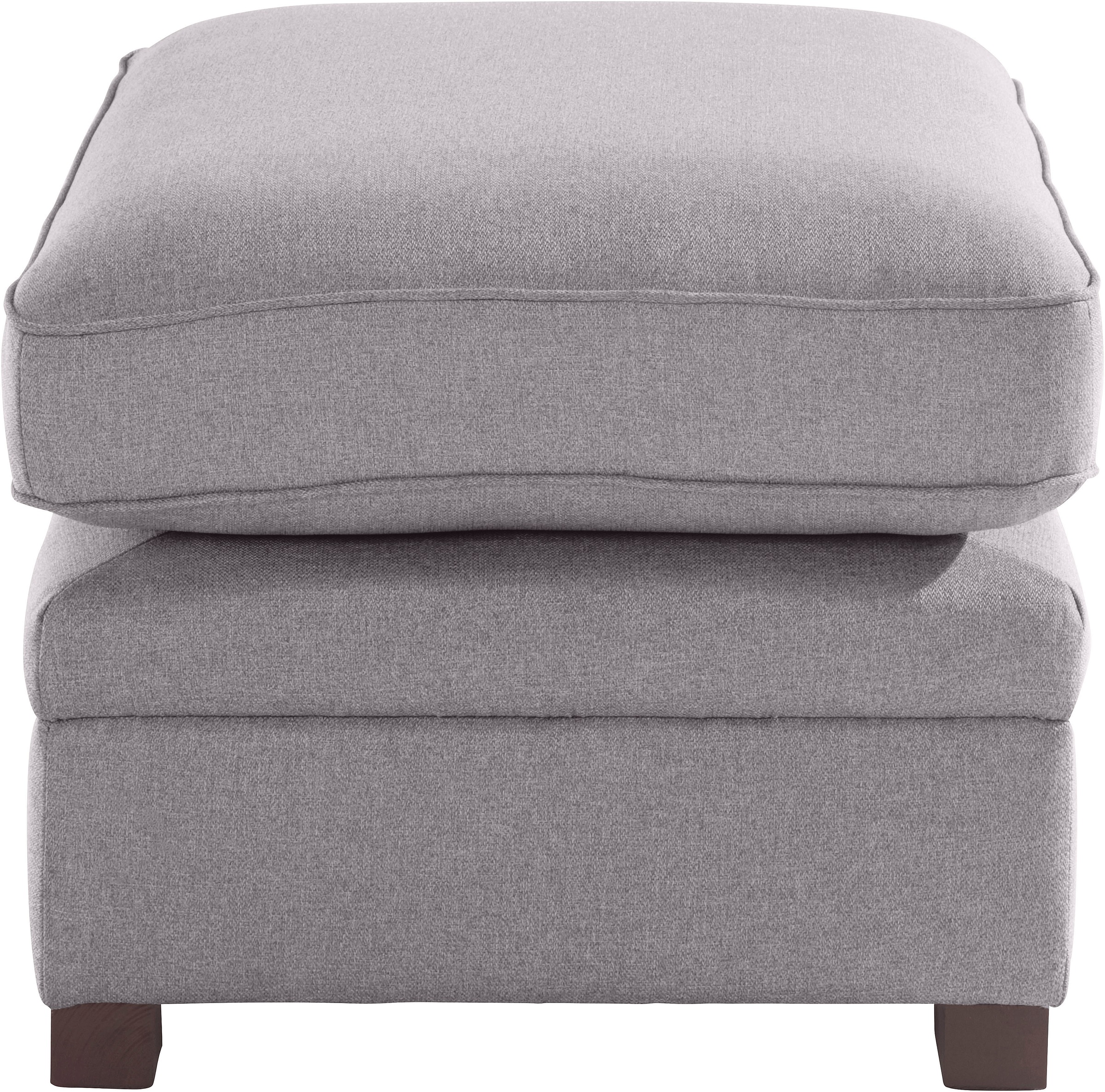 Home affaire Polsterhocker »Broughton« weiche Polsterung, passend zur Serie "Broughton", in 3 Bezugsarten