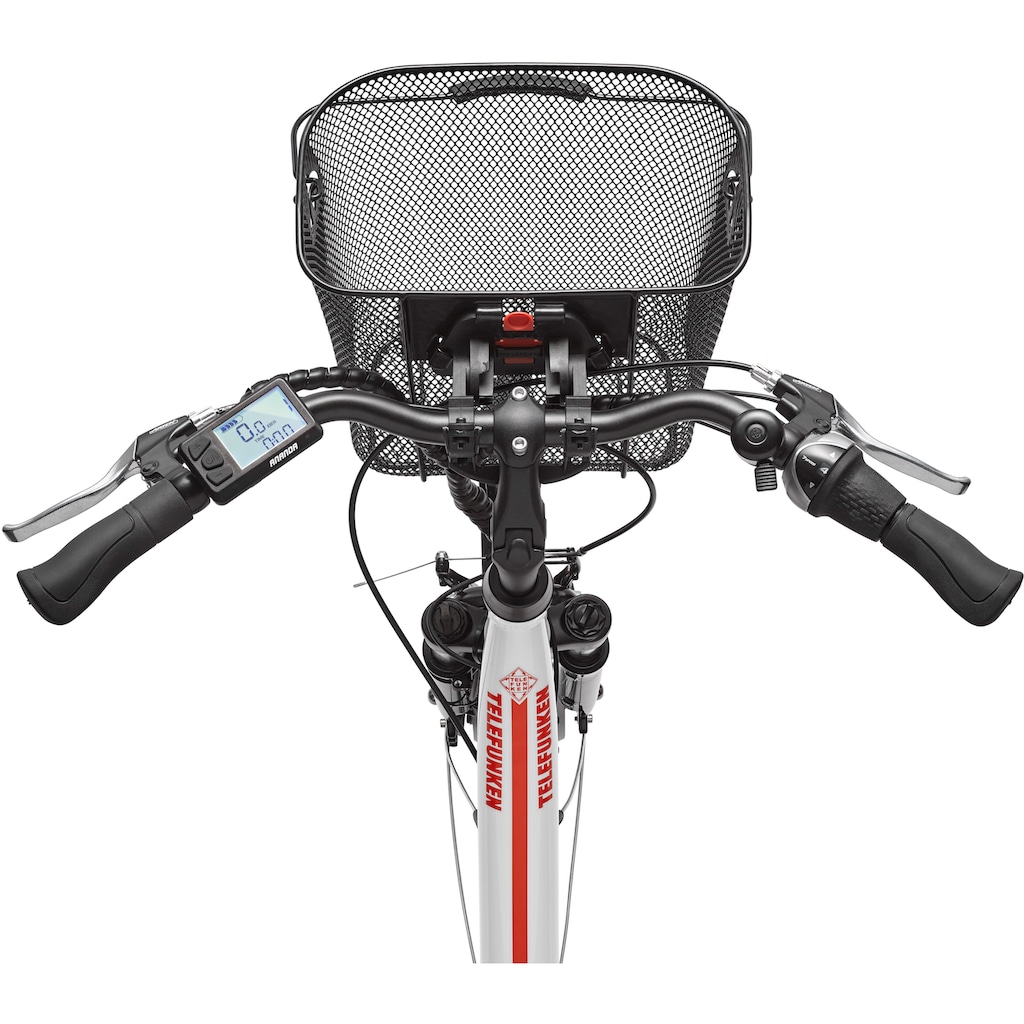 Telefunken E-Bike »RC657 Multitalent«, 7 Gang, Shimano, Nexus, Frontmotor 250 W