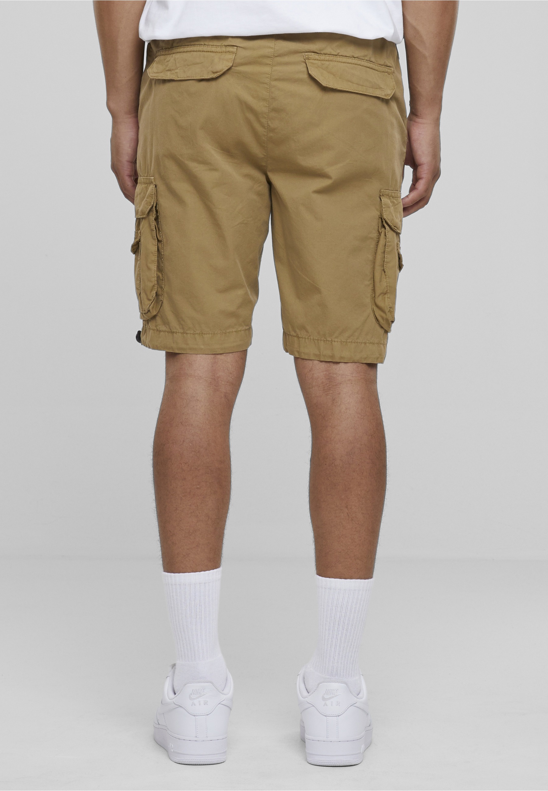 URBAN CLASSICS Stoffhose »Urban Classics Herren Double Pocket Cargo Shorts«