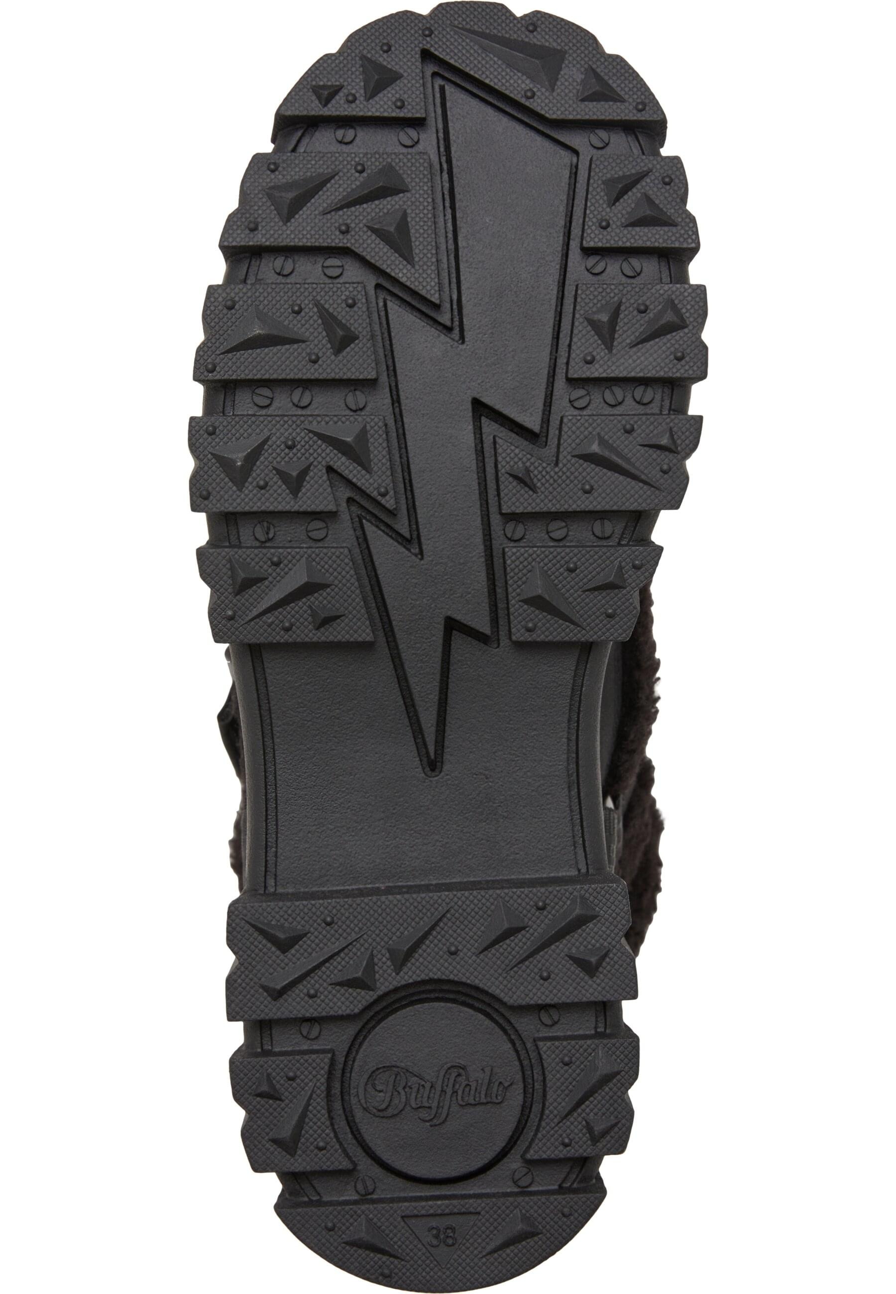 Buffalo Stiefel »Buffalo ASPHA COM MID WARM - VEGAN NUBUCK/FUR - BLACK«