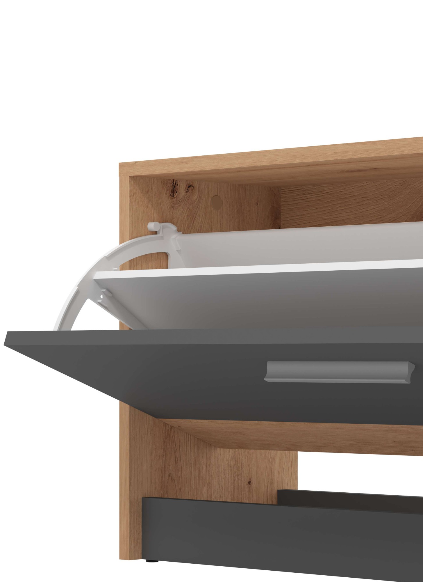 INOSIGN Garderoben-Set »Rimini, Set 2tlg«, (2 St.), bestehend aus Garderobenpaneel und Schuhschrank