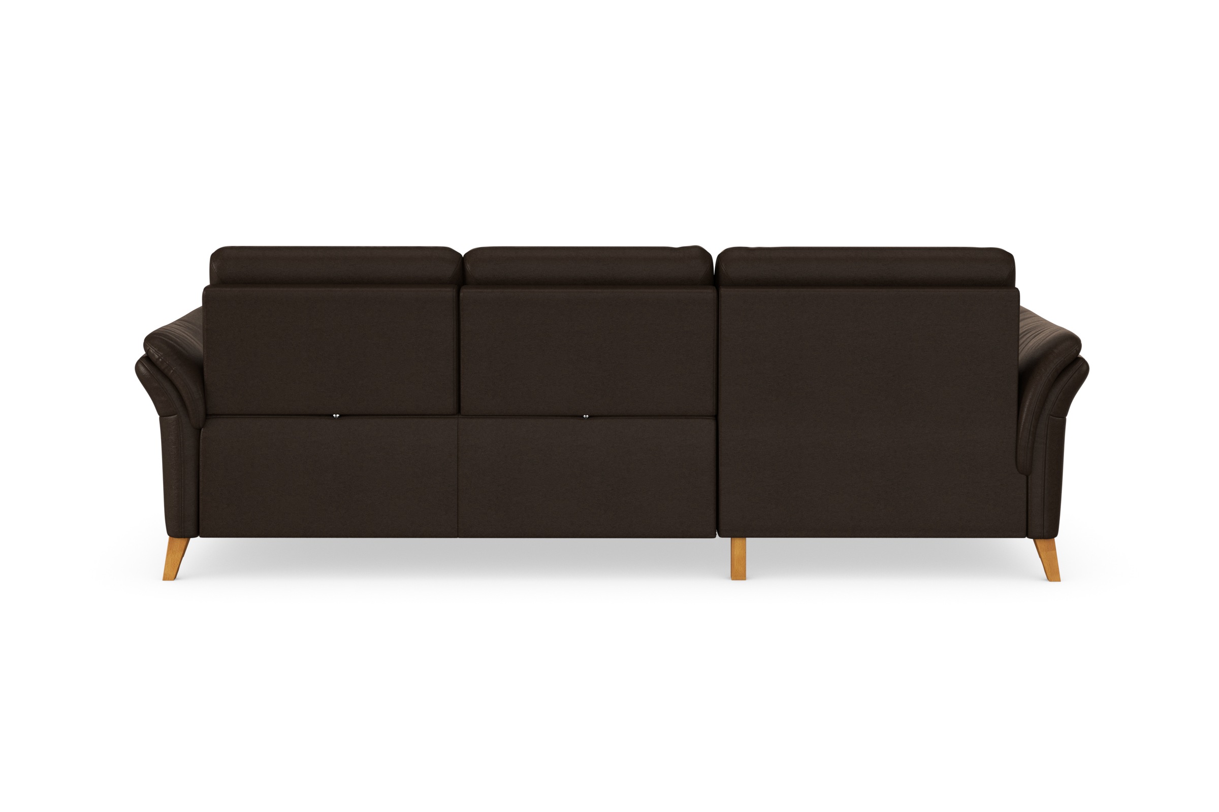 sit&more Ecksofa »Göteborg«, Sitztiefenverstellung und Federkern, wahlweise mit Bettfunktion