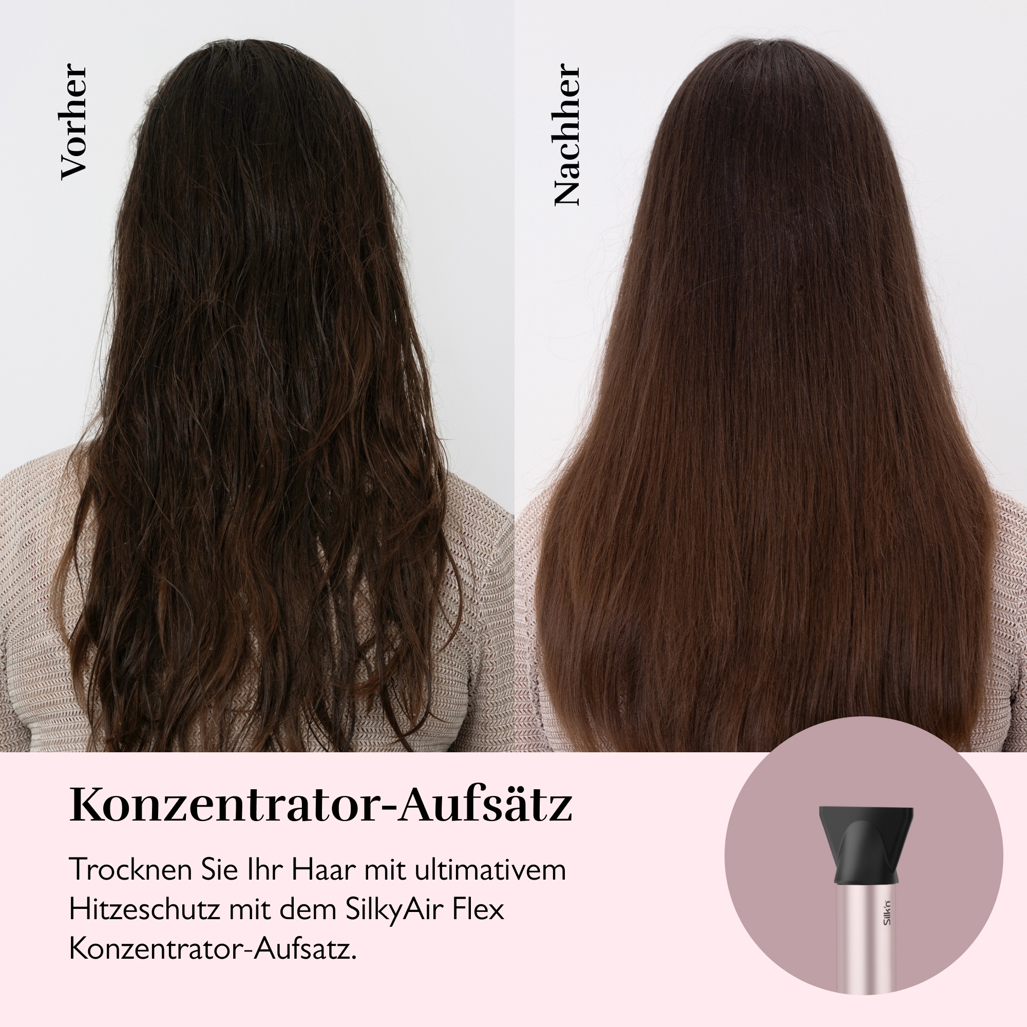 Silk'n Multihaarstyler »SilkyAirFlex«, 5 Aufsätze, 5in1