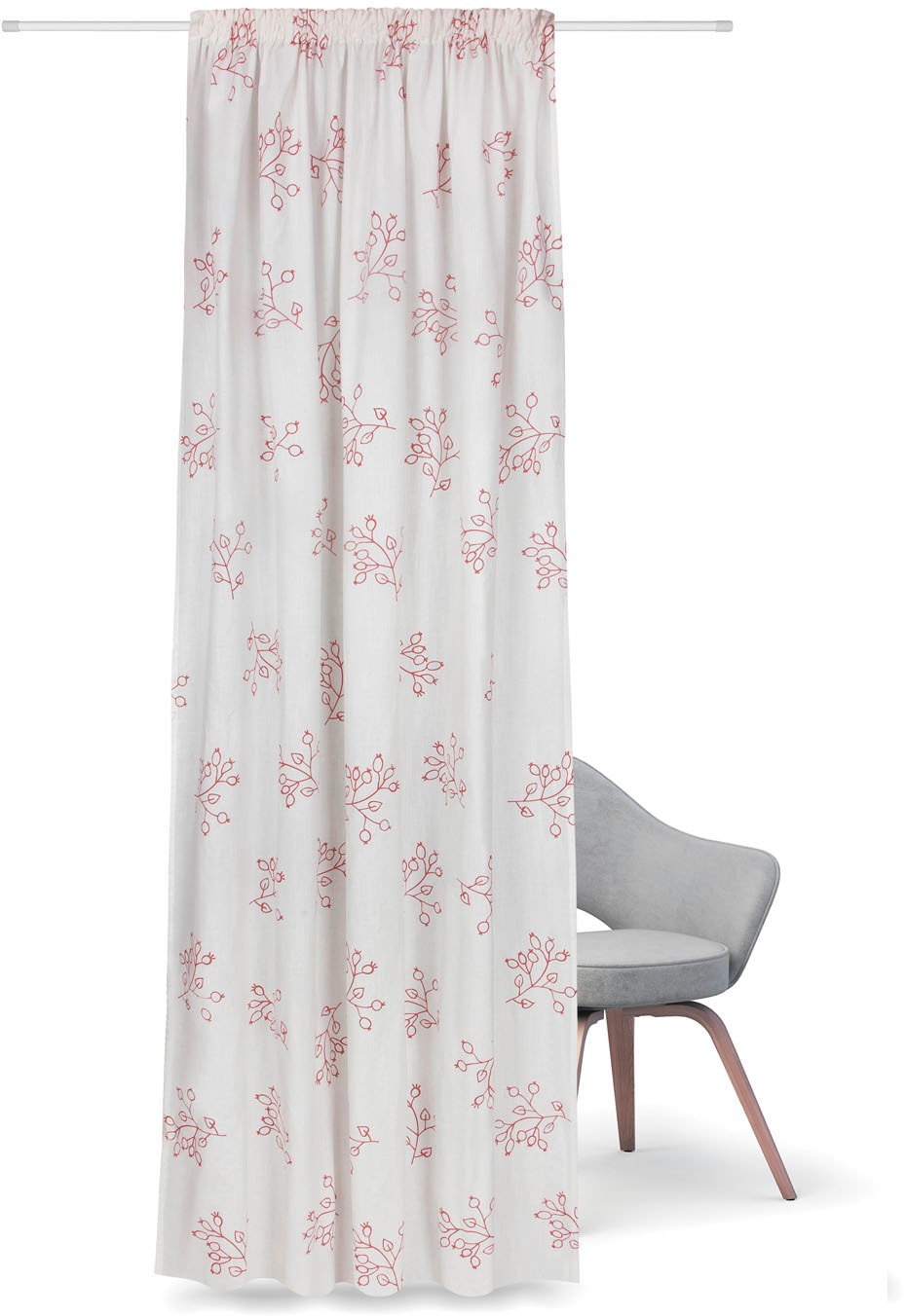 Feel of Nature Gardine »Elsa« Kräuselband 1 Stk. tlg. HxB: 245x140 günstig online kaufen