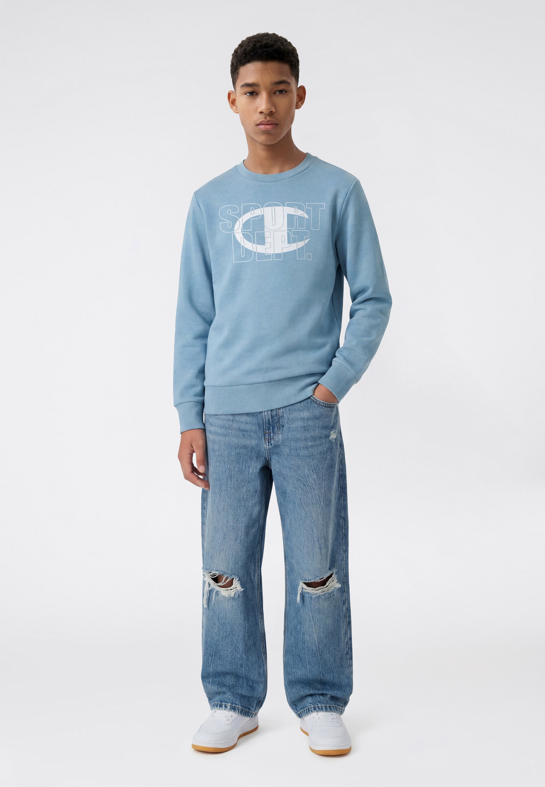 Champion Sweatshirt »SPORTWEAR CREWNECK Standard Fit«, für Kinder und Jugendliche
