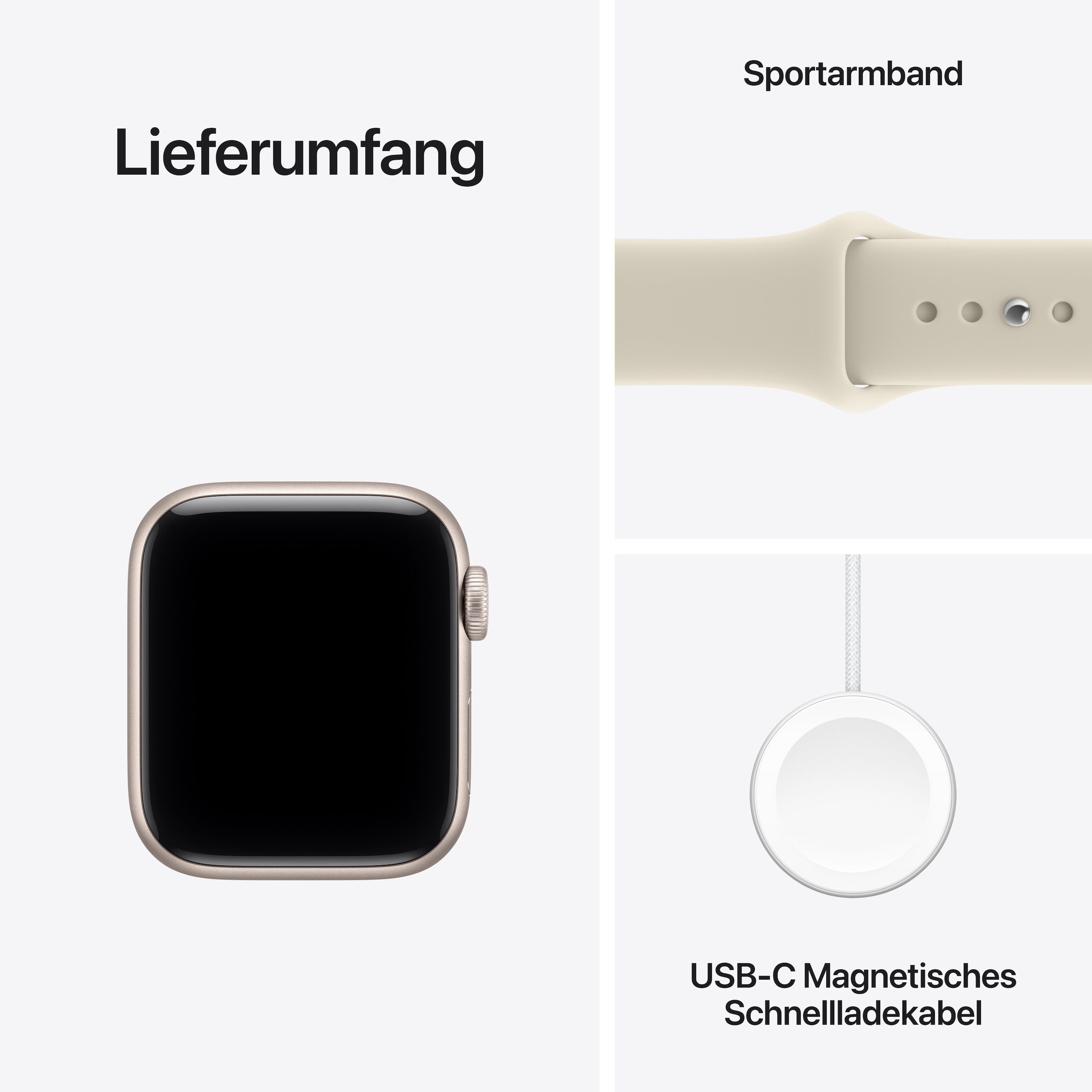 Apple Smartwatch »Watch SE 3 GPS + Cellular«(40/ 1,57 ″) Watch OS