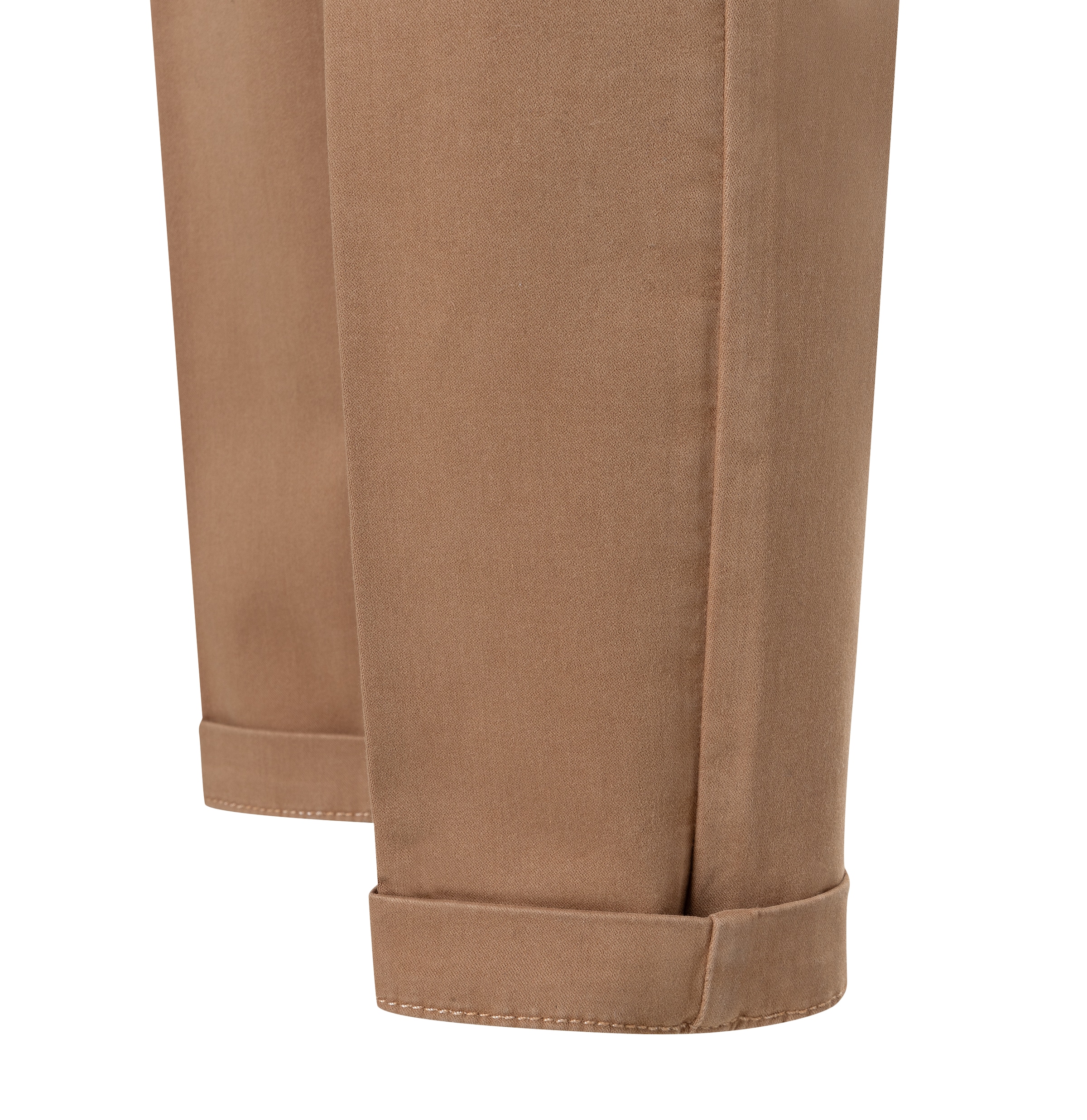 MAC Chinohose »CHINO turn up«  mit dezentem Glanz, elegant und sportiv zugleich