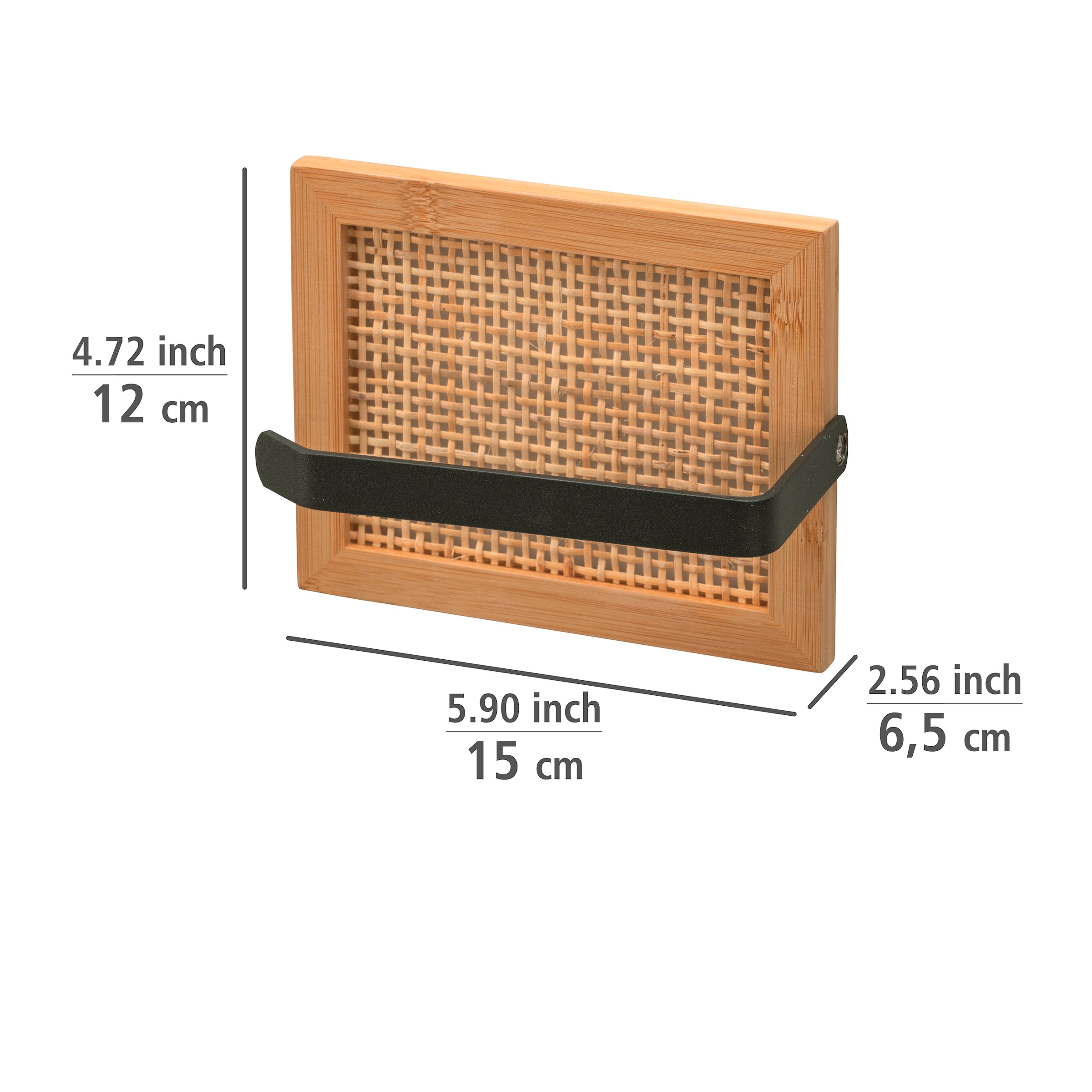 WENKO Toilettenpapierhalter »Allegre«, aus Bambus und Rattan