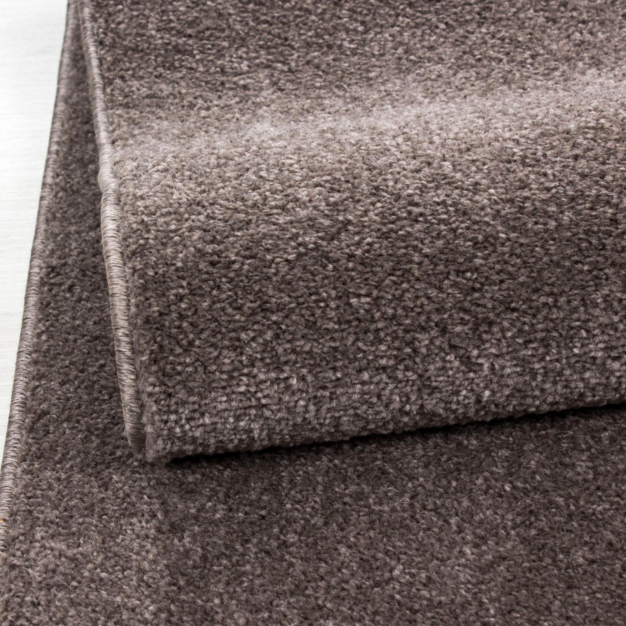 Ayyildiz Teppiche Teppich »ATA«, rechteckig, 10 mm Höhe, Kurzflor, uni, große Farbauswahl, robust, auch als Läufer und in rund