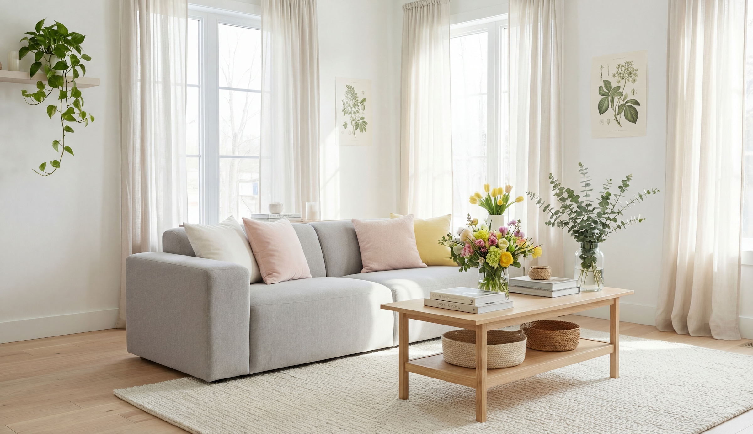 OTTO home 3-Sitzer »Koa, 228 cm, Modulsofa in Cord, Chenille, Struktur, Webstoff« Designsofa, weicher Lounge-Sitzkomfort, Welleunterfederung, bodentief