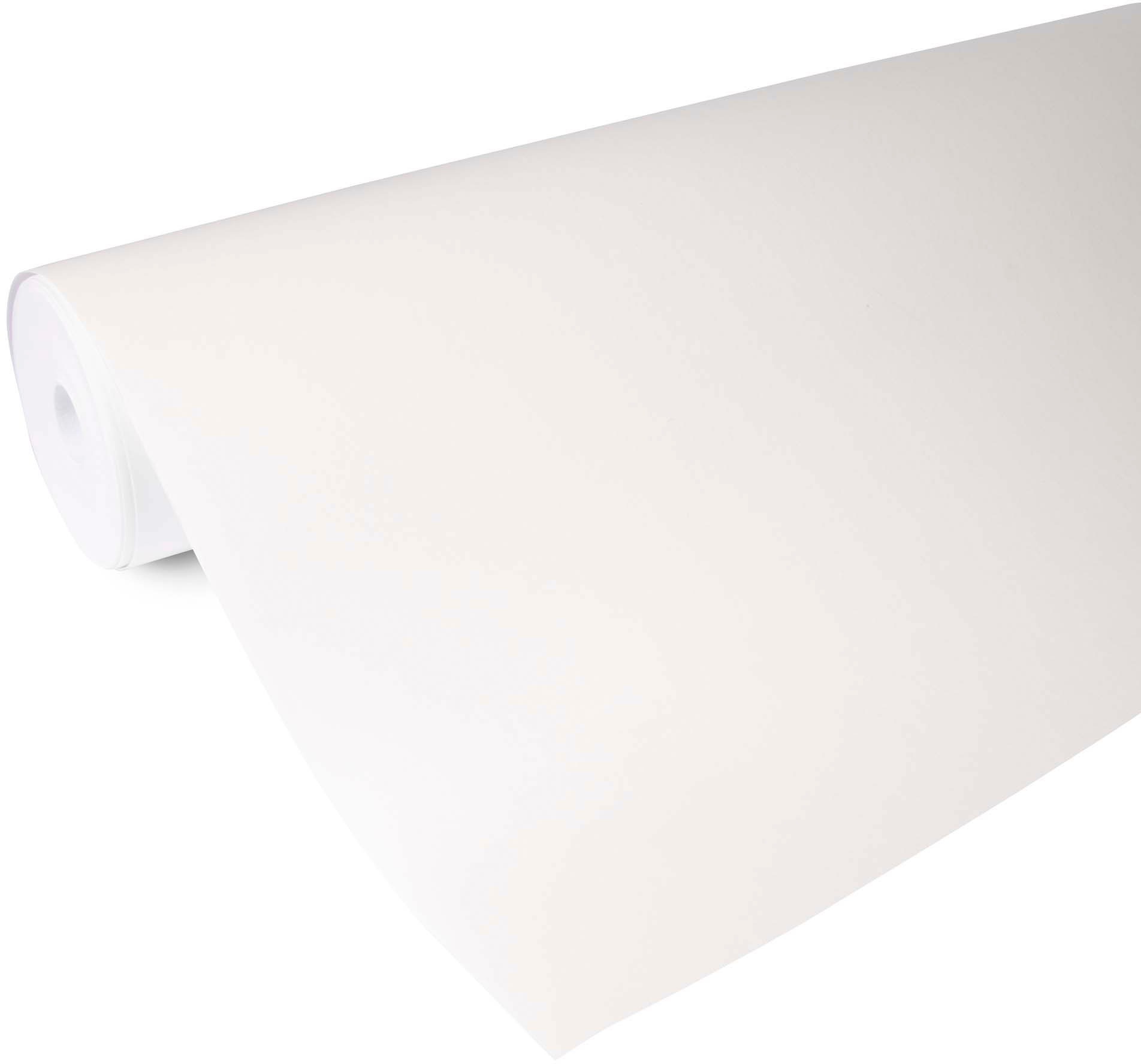 Isoliertapete »Fresco Thermisches Renovliestapete Weiss 10mx1m (480g/m2)«, uni, Fresco Thermisches Renovliestapete Weiss 10mx1m (480g/m2)