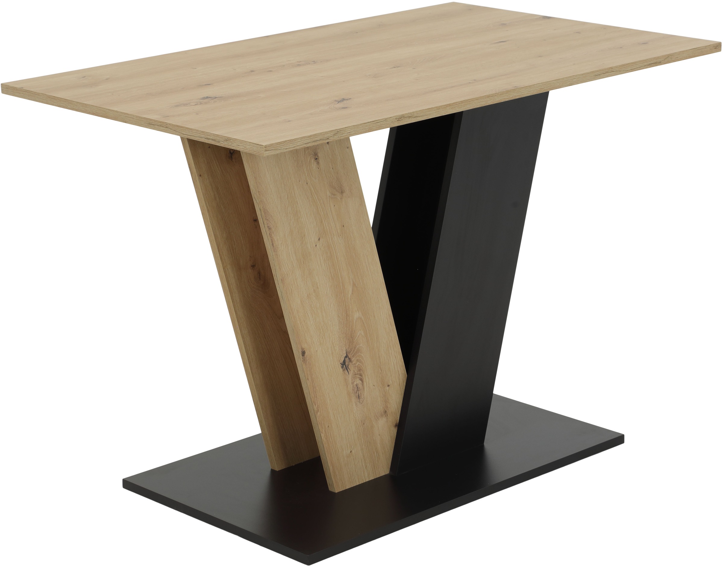 HELA Esstisch »JUDITH mit ABS-Kante« 1 Stk. tlg. Melamin, Säulentisch, V-Fo günstig online kaufen