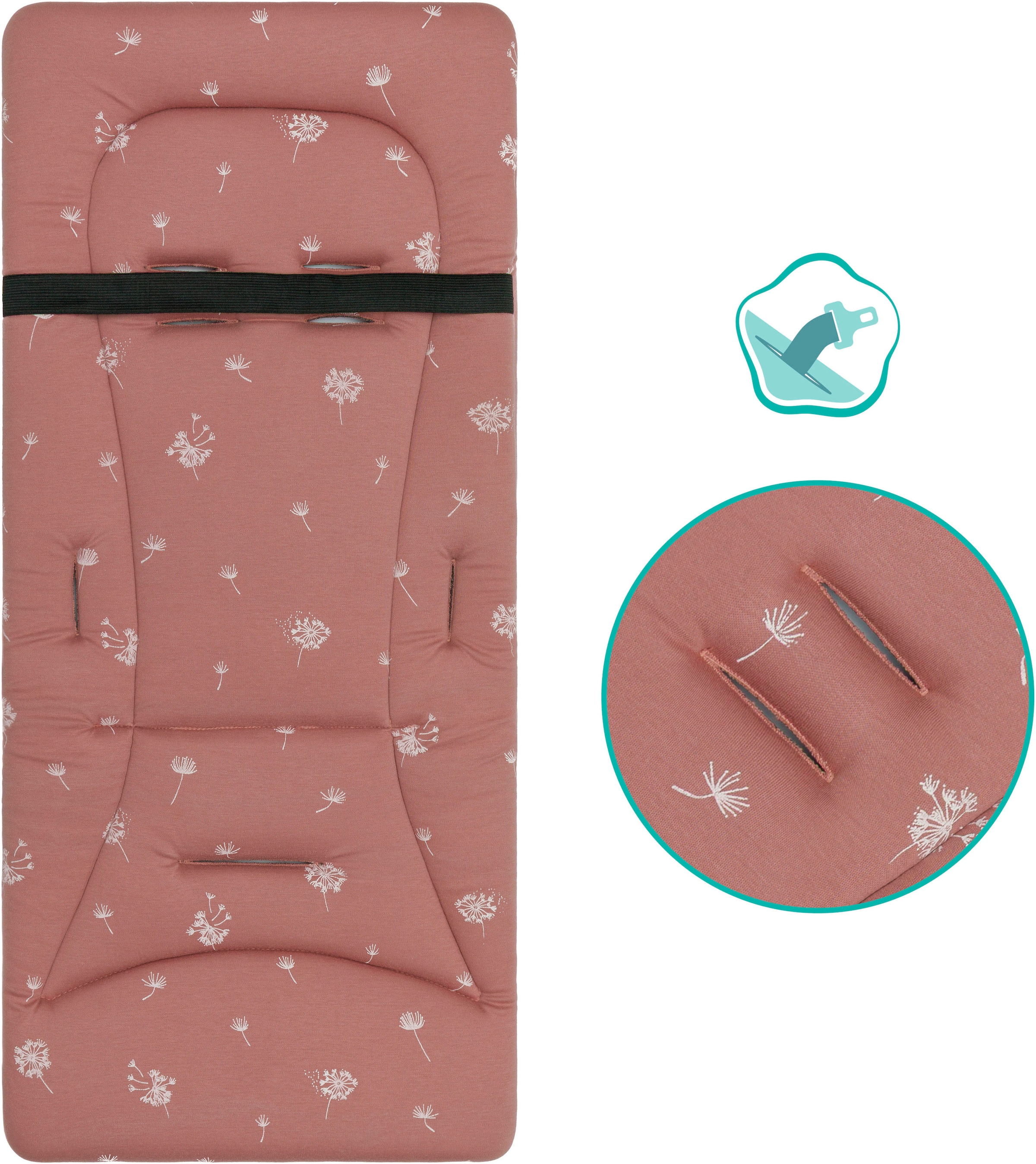 Fillikid Kinder-Sitzauflage »Wendeauflage Liner« für Buggy und Kinderwagen