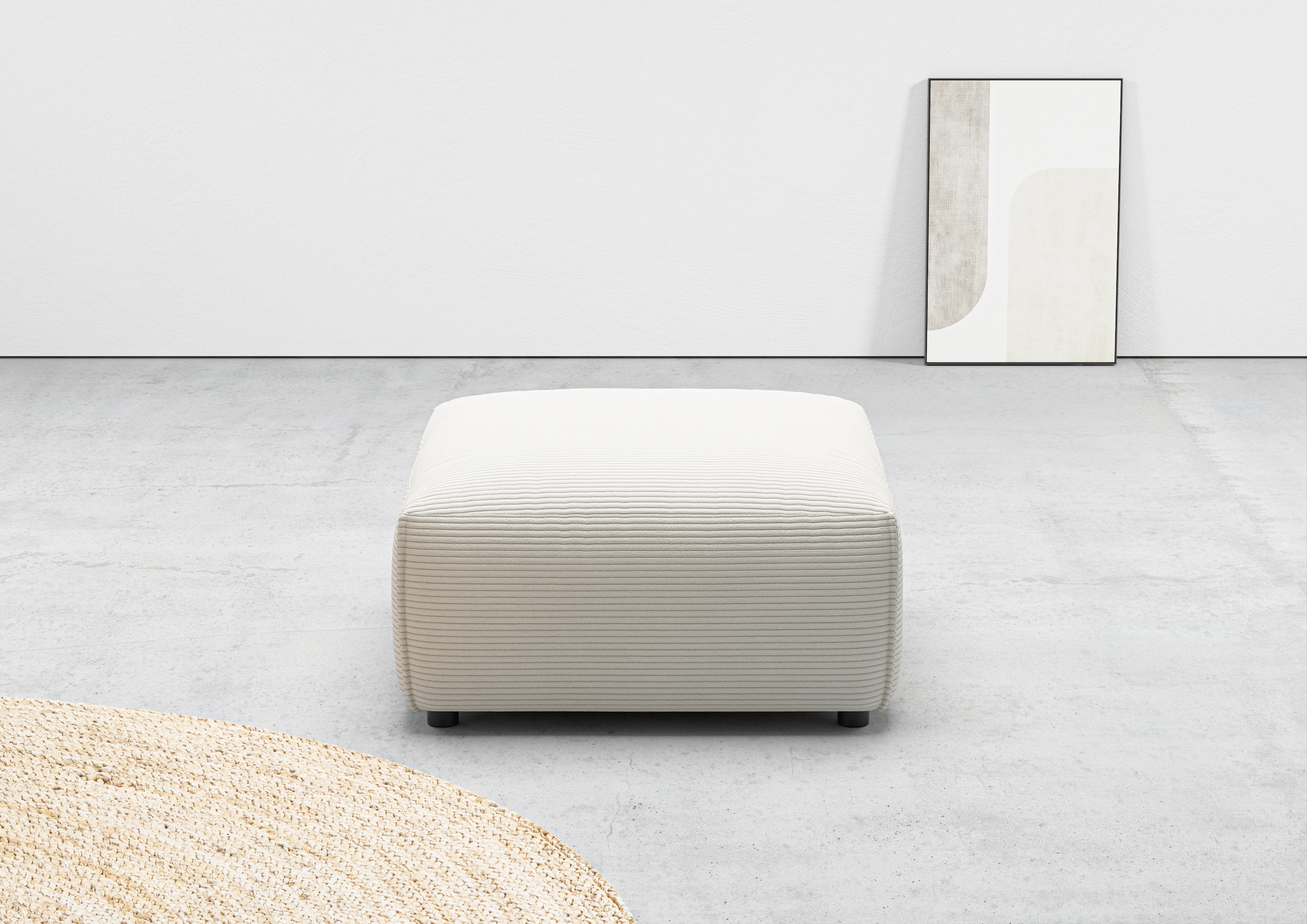 Home affaire Hocker »Glimminge auch in Breitcord, Feincord und Easy care-Be günstig online kaufen