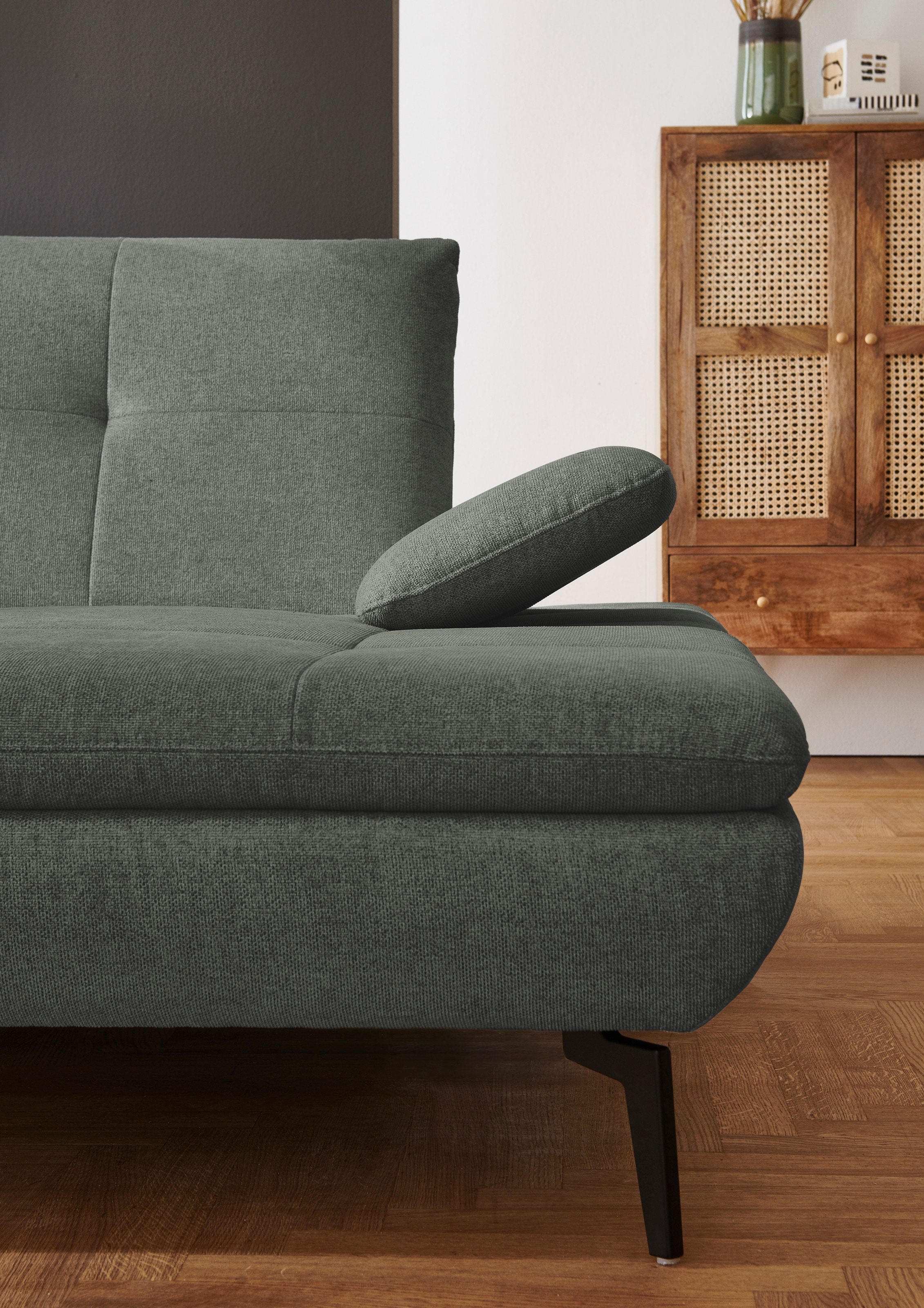 Die PlanBar Ecksofa »MP-IN23002 L-Form«, (2 St.), wahlweise mit Armteil- und Sitztiefenverstellung