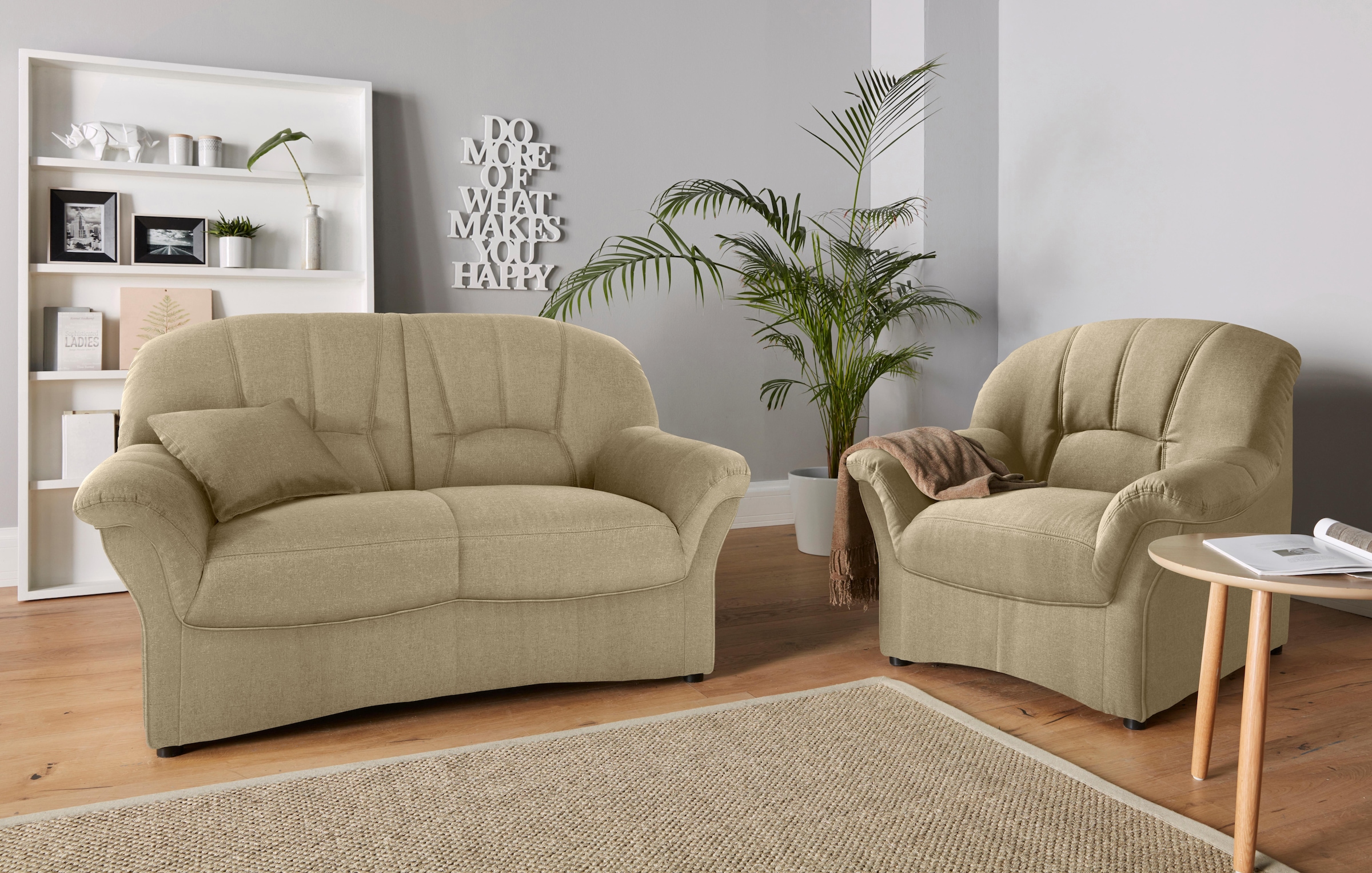 DOMO collection Sessel »Bahia«, inklusive Federkern