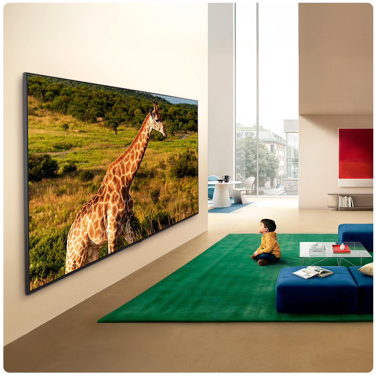 LG QNED-Fernseher »100QNED87B6« 253 cm/100 ″ Smart-TV