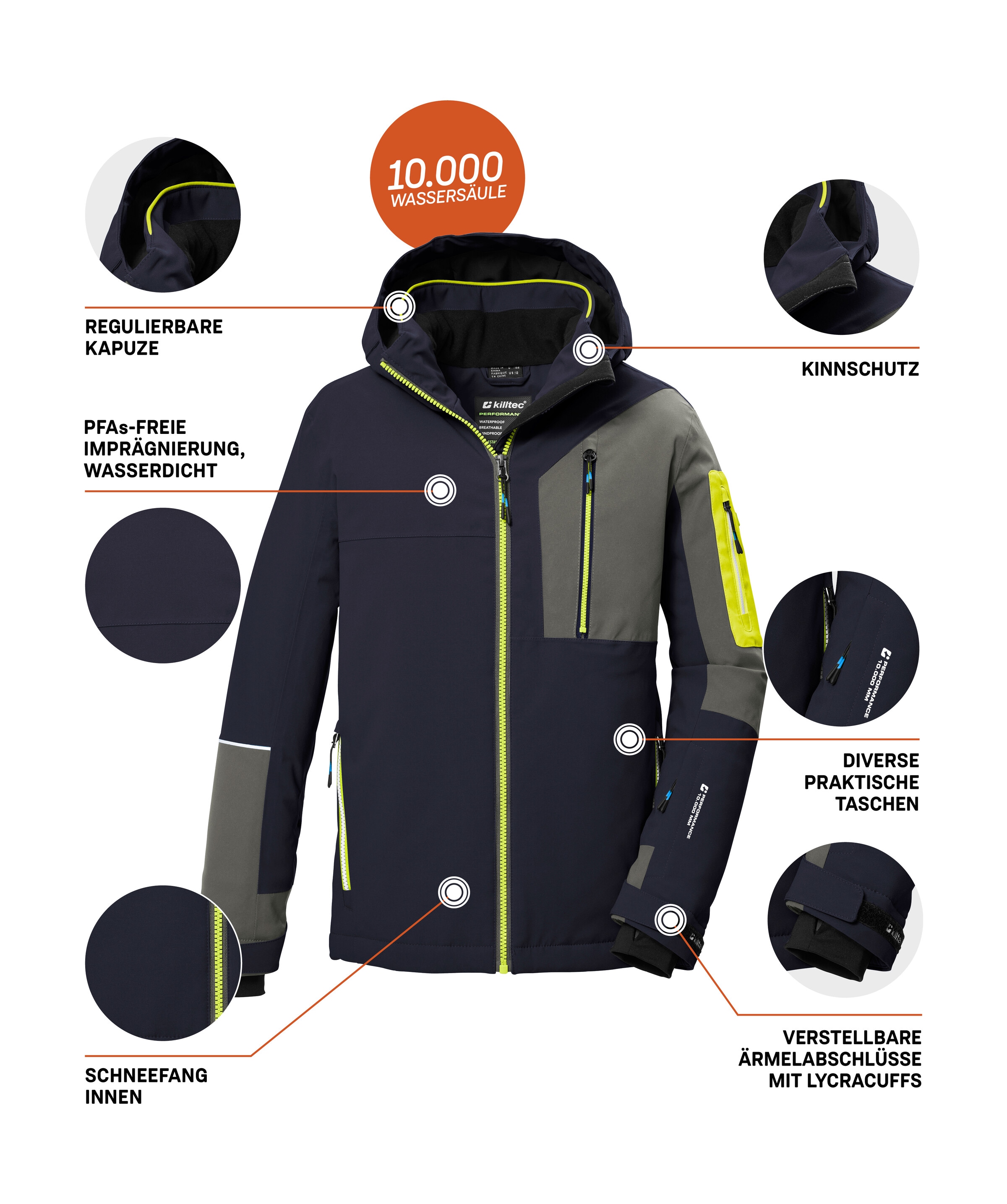 Killtec Skijacke »KSW 391 BYS SKI JCKT«